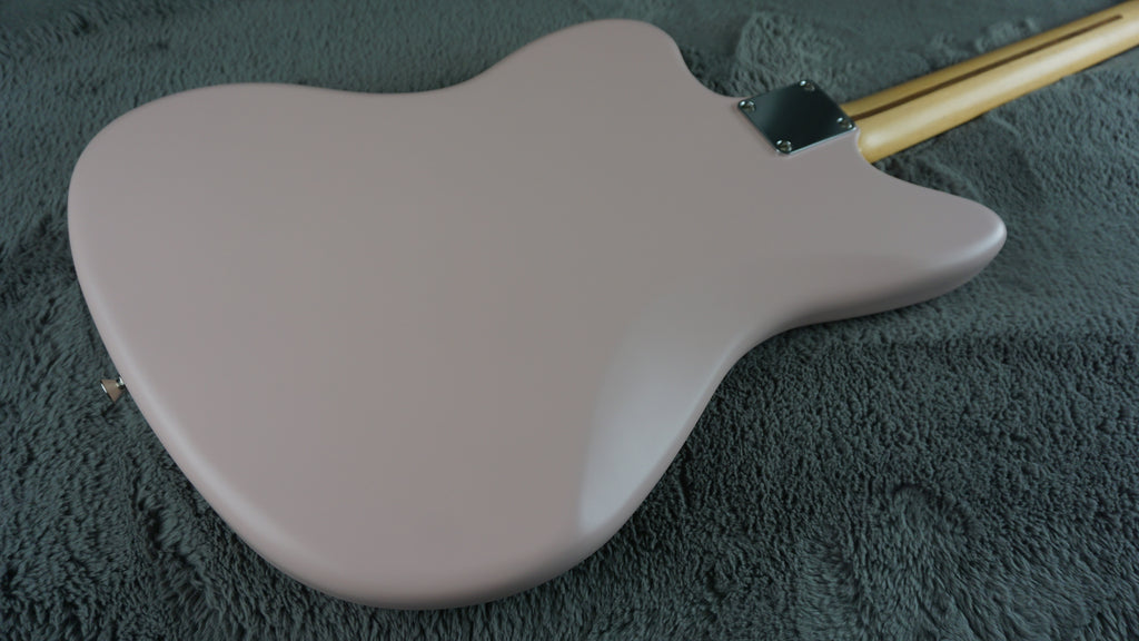 Fender Made in Japan FSR Hybrid II Jazzmaster Satin Shell Pink Kinko’s Exclusive 1 of 12