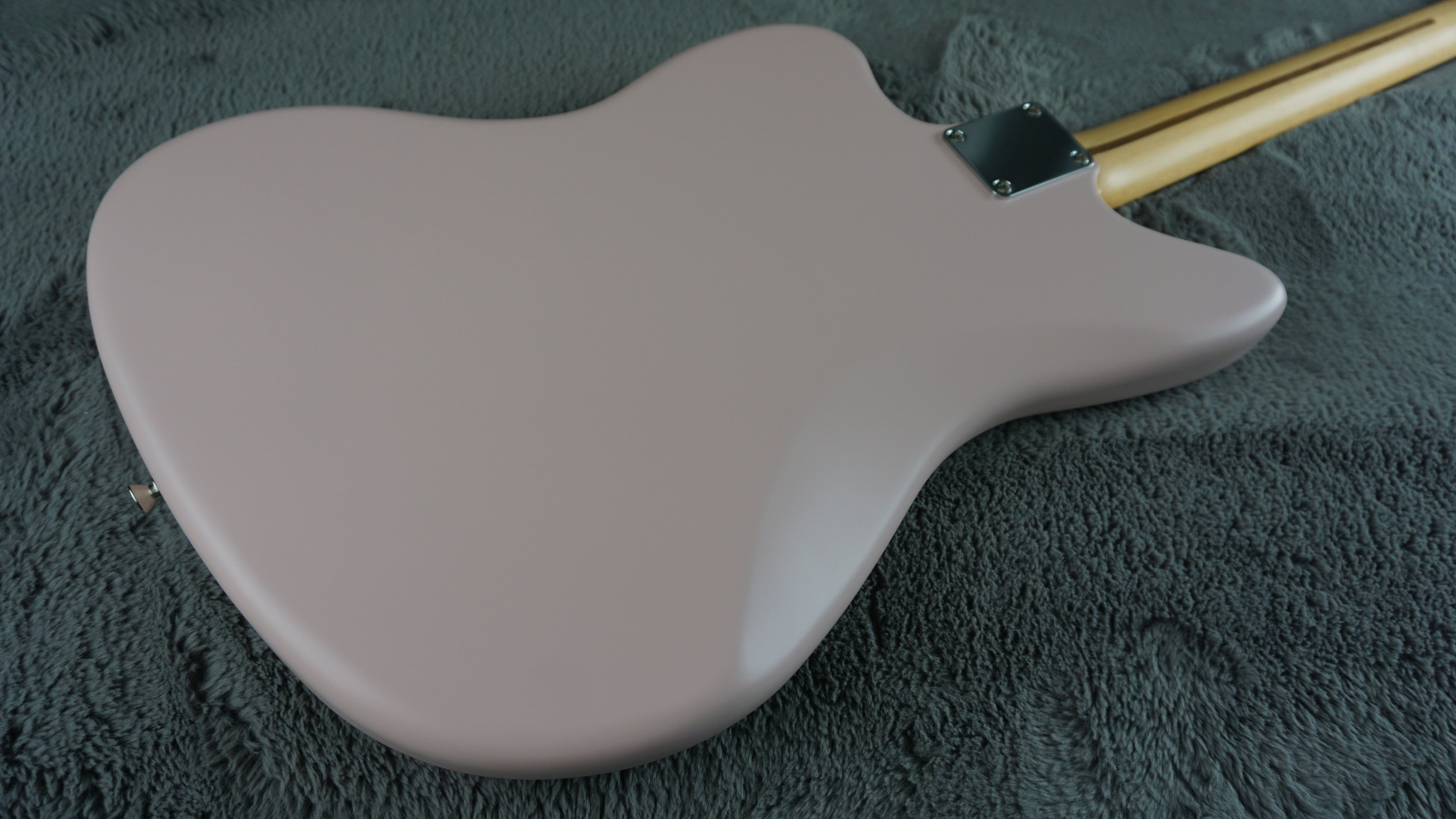 Fender Made in Japan FSR Hybrid II Jazzmaster Satin Shell Pink Kinko’s Exclusive 1 of 12