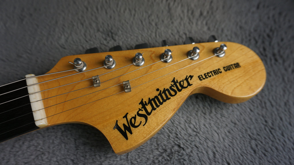 Westminster Electric Guitar - White - Japan w/ Hard Case