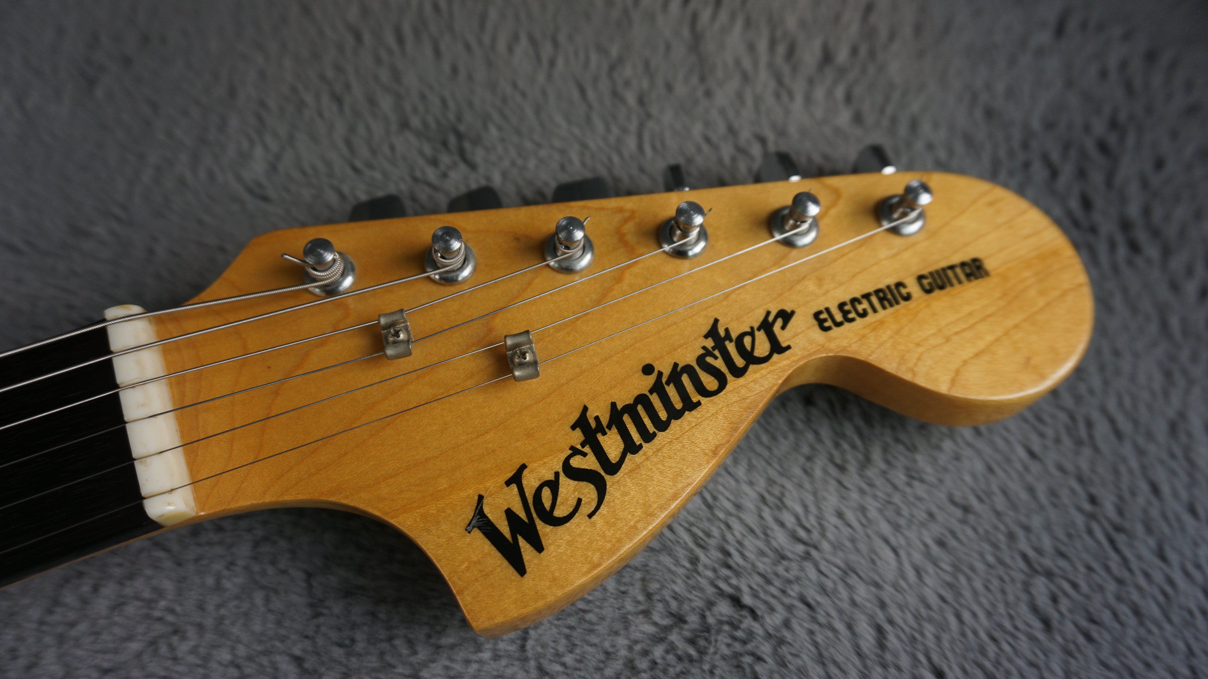 Westminster Electric Guitar - White - Japan w/ Hard Case