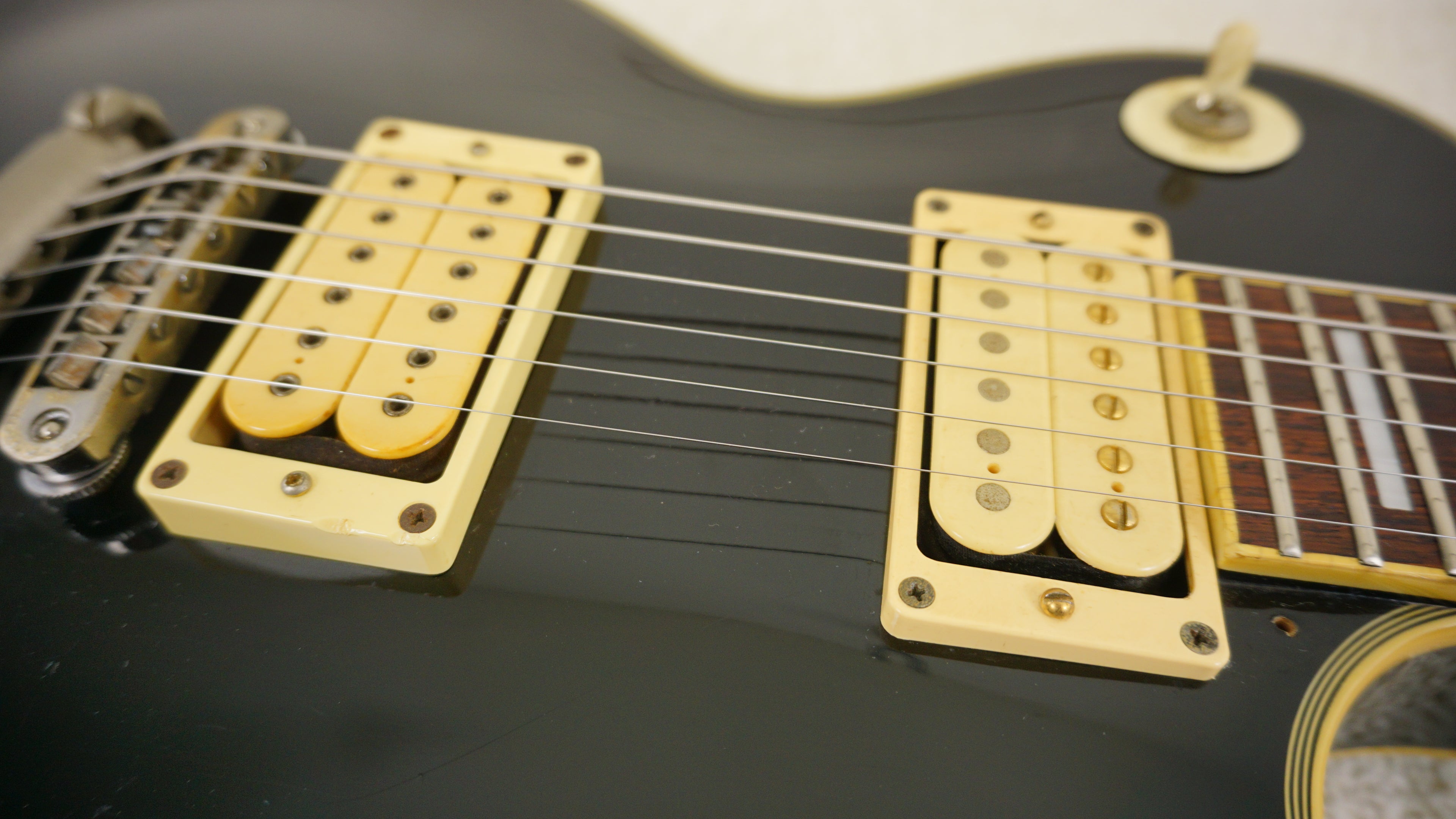 Greco EG Custom Black w/ DiMarzio Bridge Pickup Japan