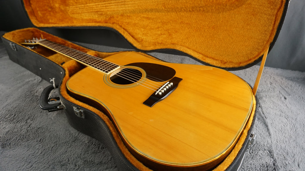 Cat’s Eyes CE-250 MIJ Dreadnought Acoustic Guitar w/ Hard Case