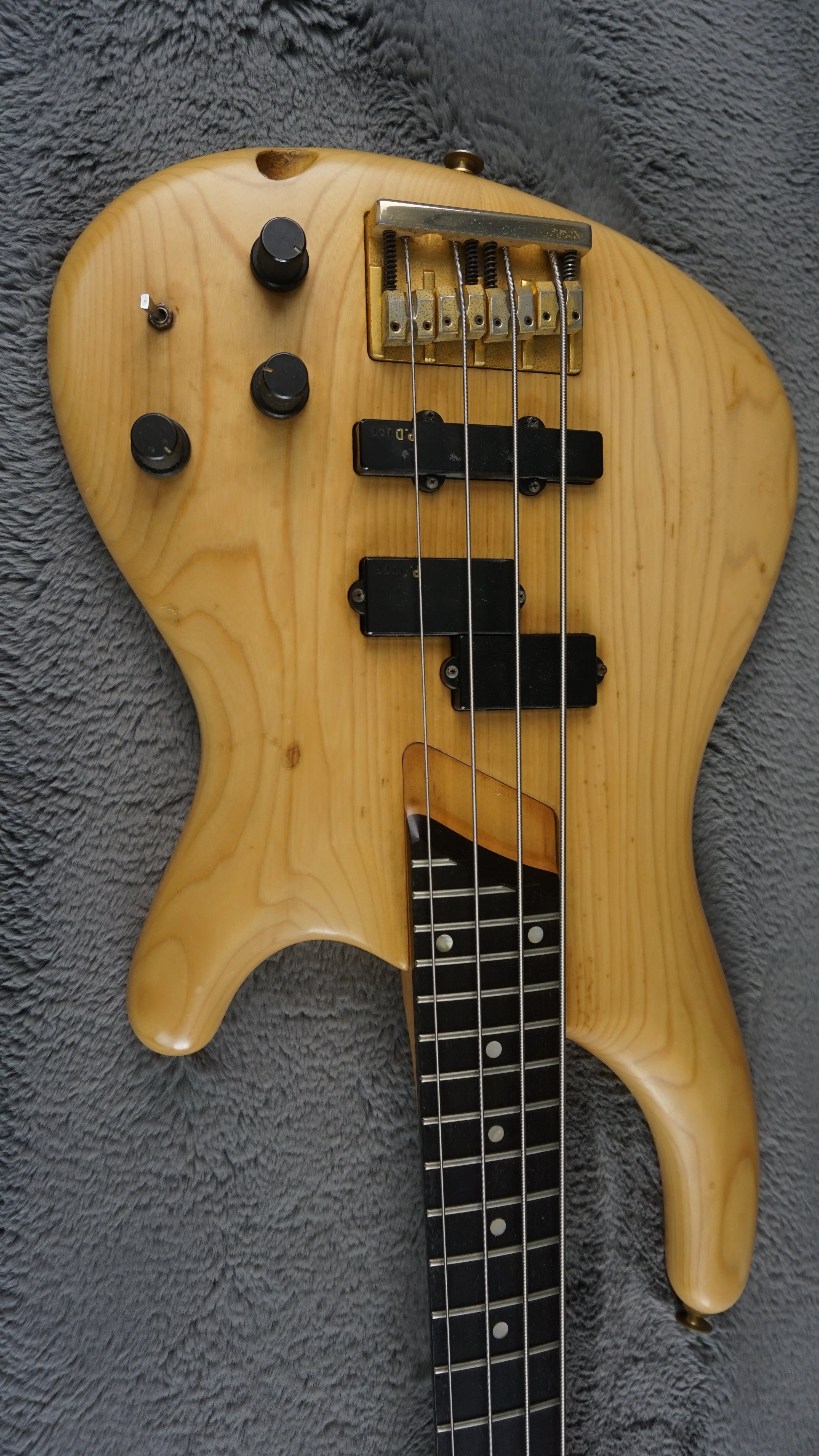 Greco Phoenix Bass MIJ Neck Through Bass Natural Finish Vintage Japan