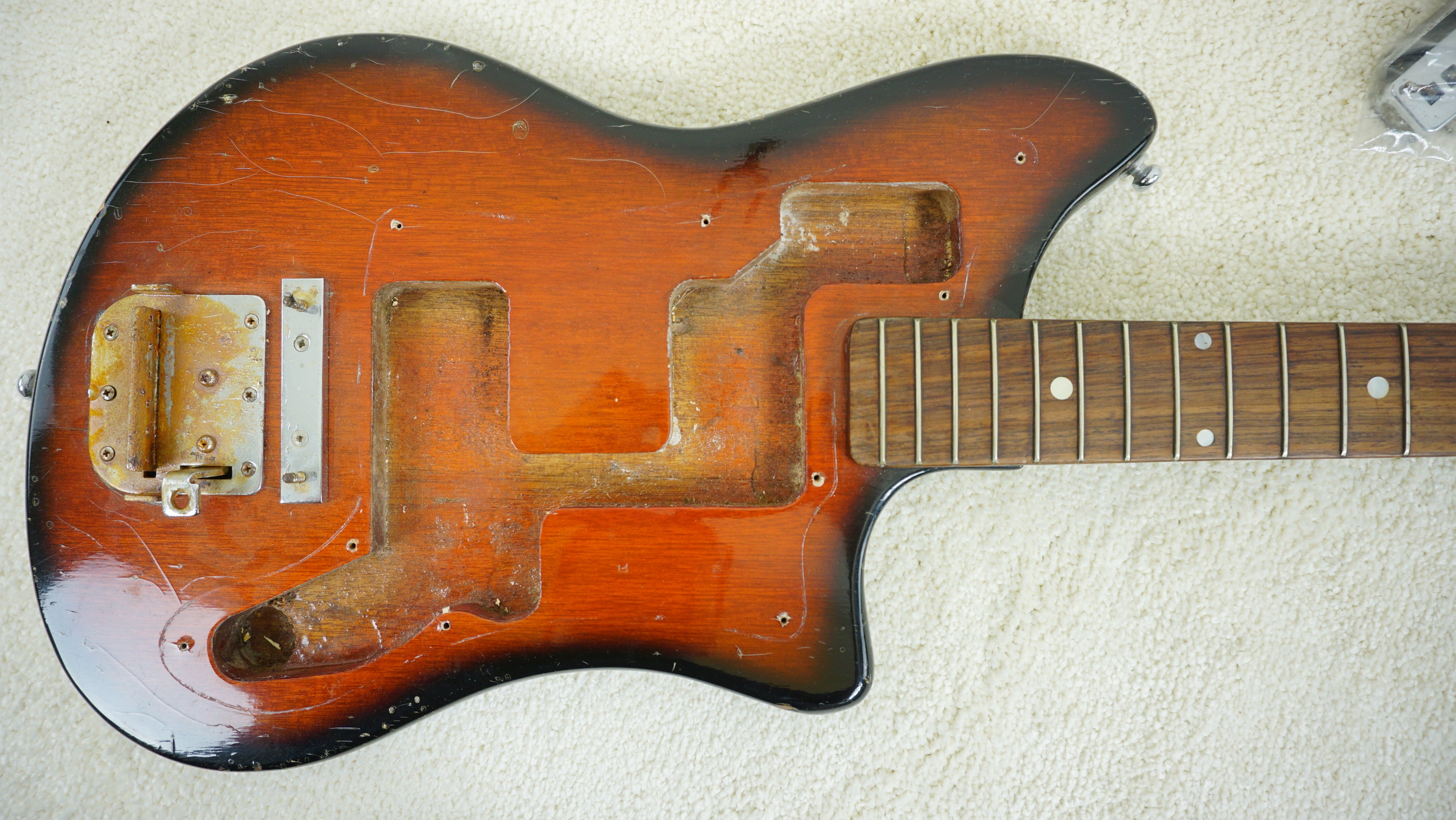 MBI Vintage Electric Guitar Project for Parts or Restoration