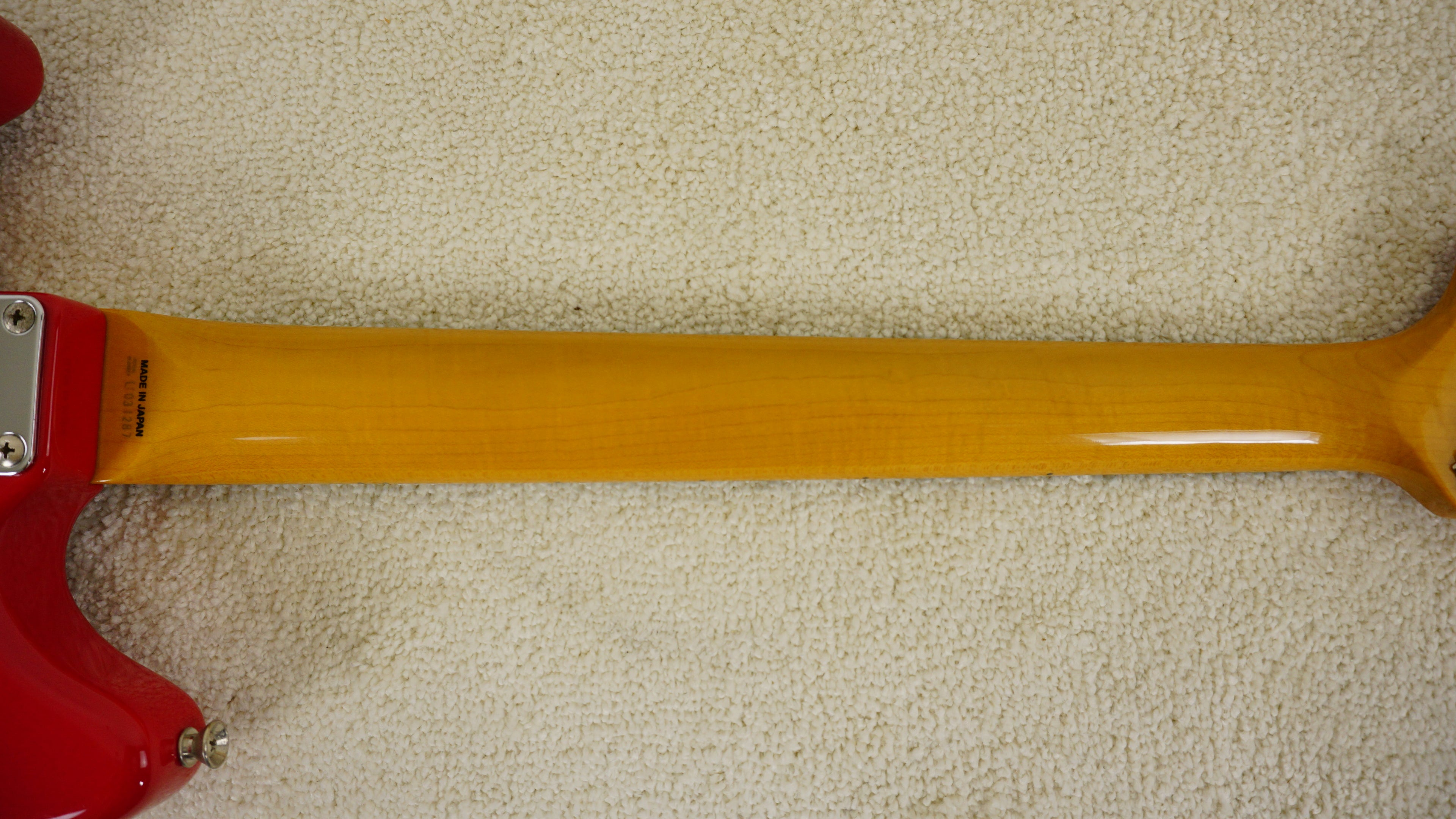 Fender Japan MG-69/MH Mustang Reissue – Matching Headstock – Candy Apple Red – 2010-2011