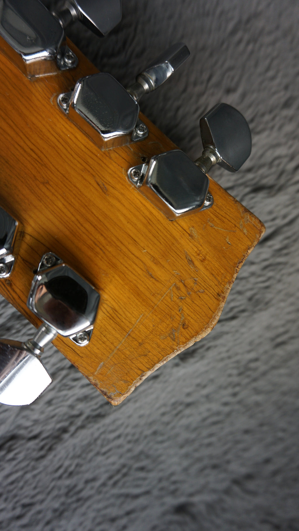 1960s Teisco EP-18 Triple Pickup Hollowbody Japan Vintage Electric Guitar Natural