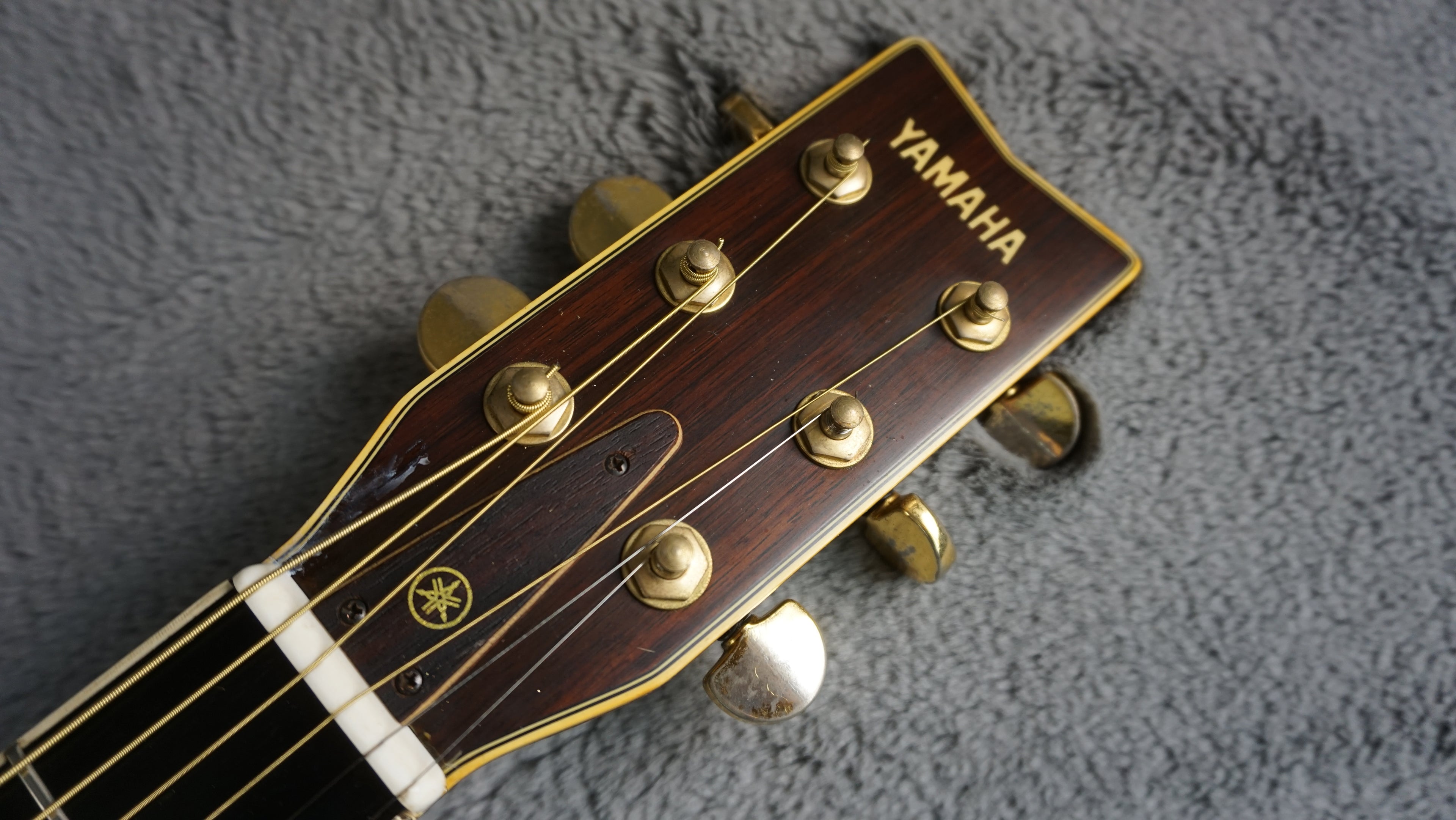Yamaha L-6 Nippon Gakki Japan Vintage Dreadnought Acoustic Guitar w/ Hard Case
