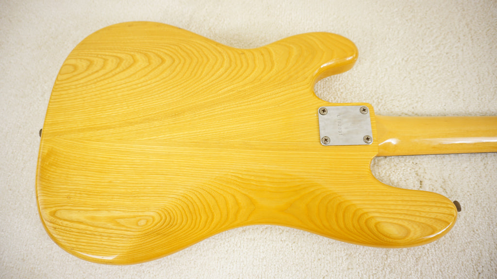 Greco Mercury Bass Vintage MIJ Electric Bass Natural Ash 1978 w/ Hard Case