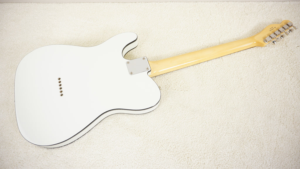 Fender FSR Traditional II 60s Telecaster Custom RW 2025 Olympic White w/ Black Binding MIJ