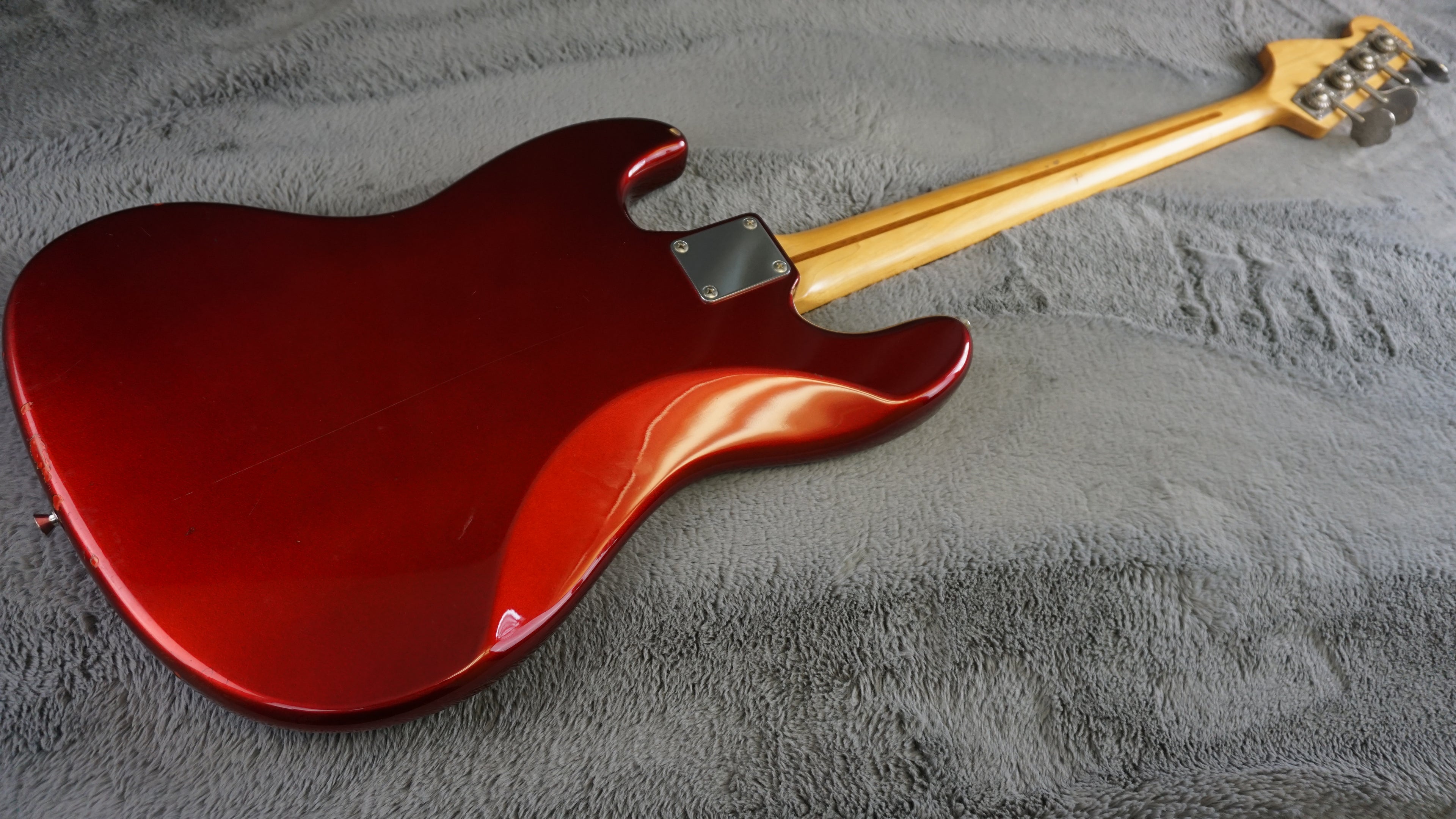 94-95 Fender Japan Jazz Bass Candy Apple Red w/ Gig Bag
