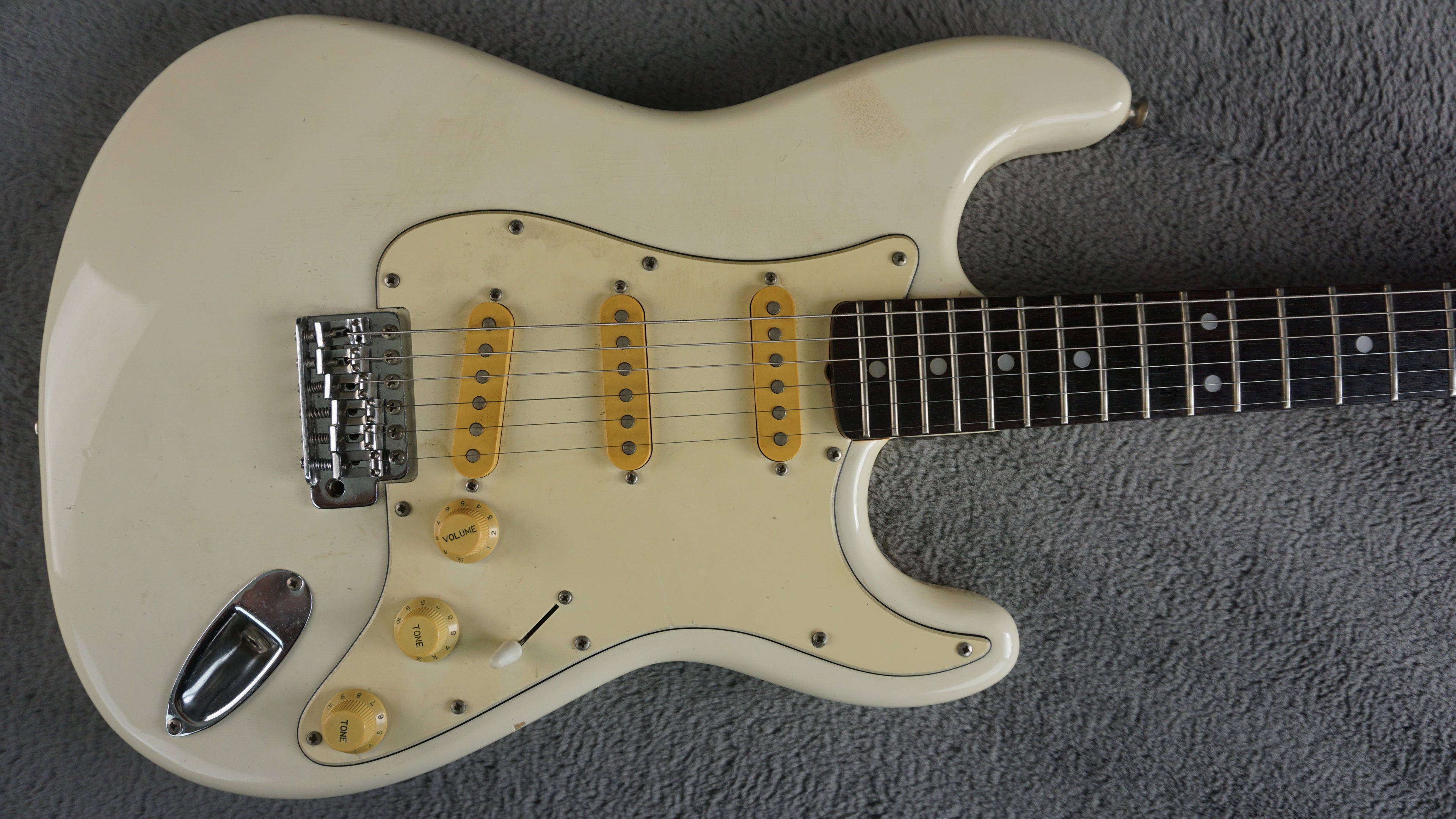 Westminster Electric Guitar - White - Japan w/ Hard Case