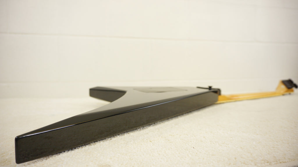 Jackson RR3 Rhoads Made in Japan Transparent Black Flame Top w/ Floyd Rose & Seymour Duncan Pickups