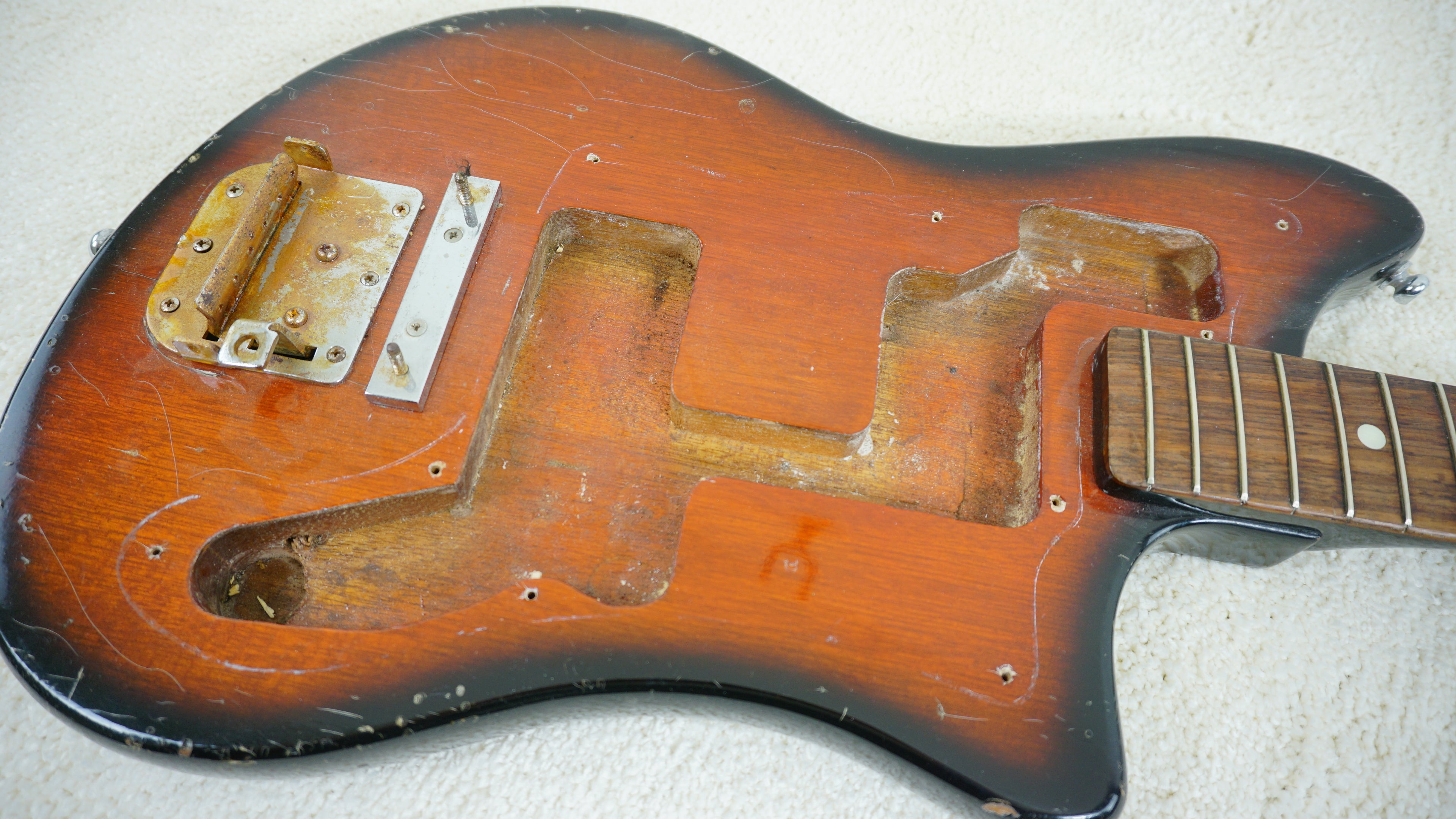 MBI Vintage Electric Guitar Project for Parts or Restoration