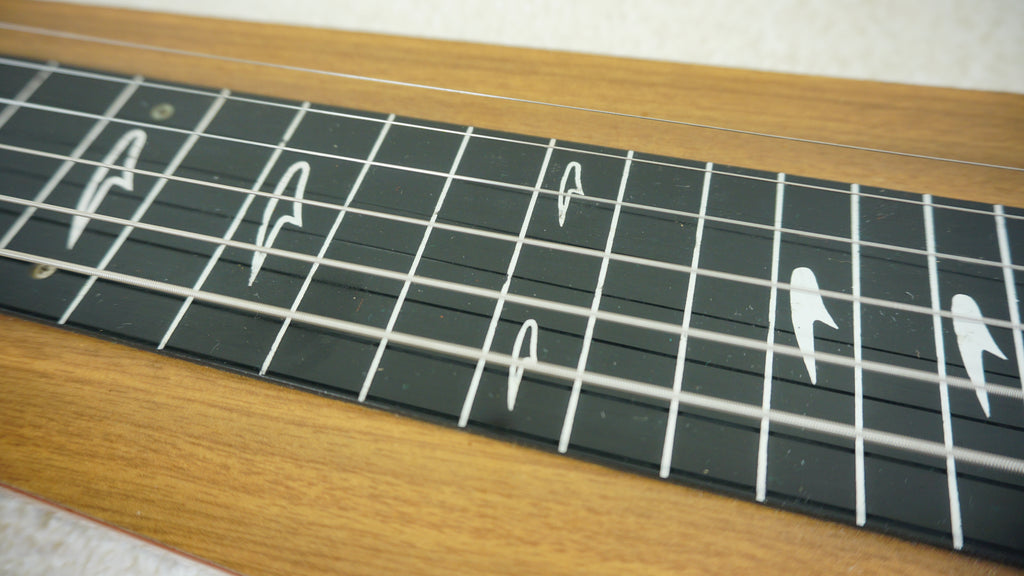 Vintage Teisco Electric Lap Steel Guitar Japan w/ Original Hard Case & Cable