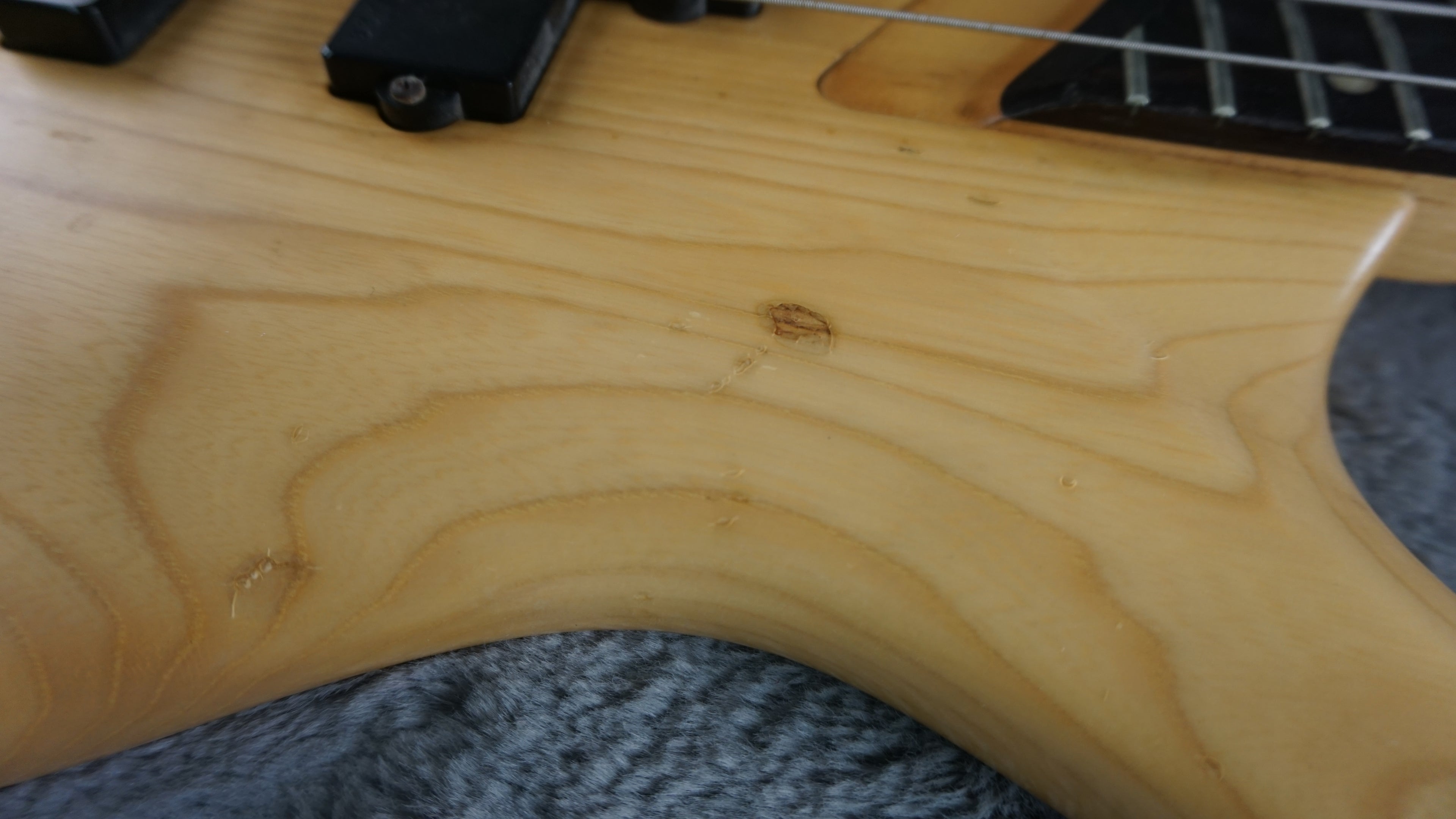 Greco Phoenix Bass MIJ Neck Through Bass Natural Finish Vintage Japan