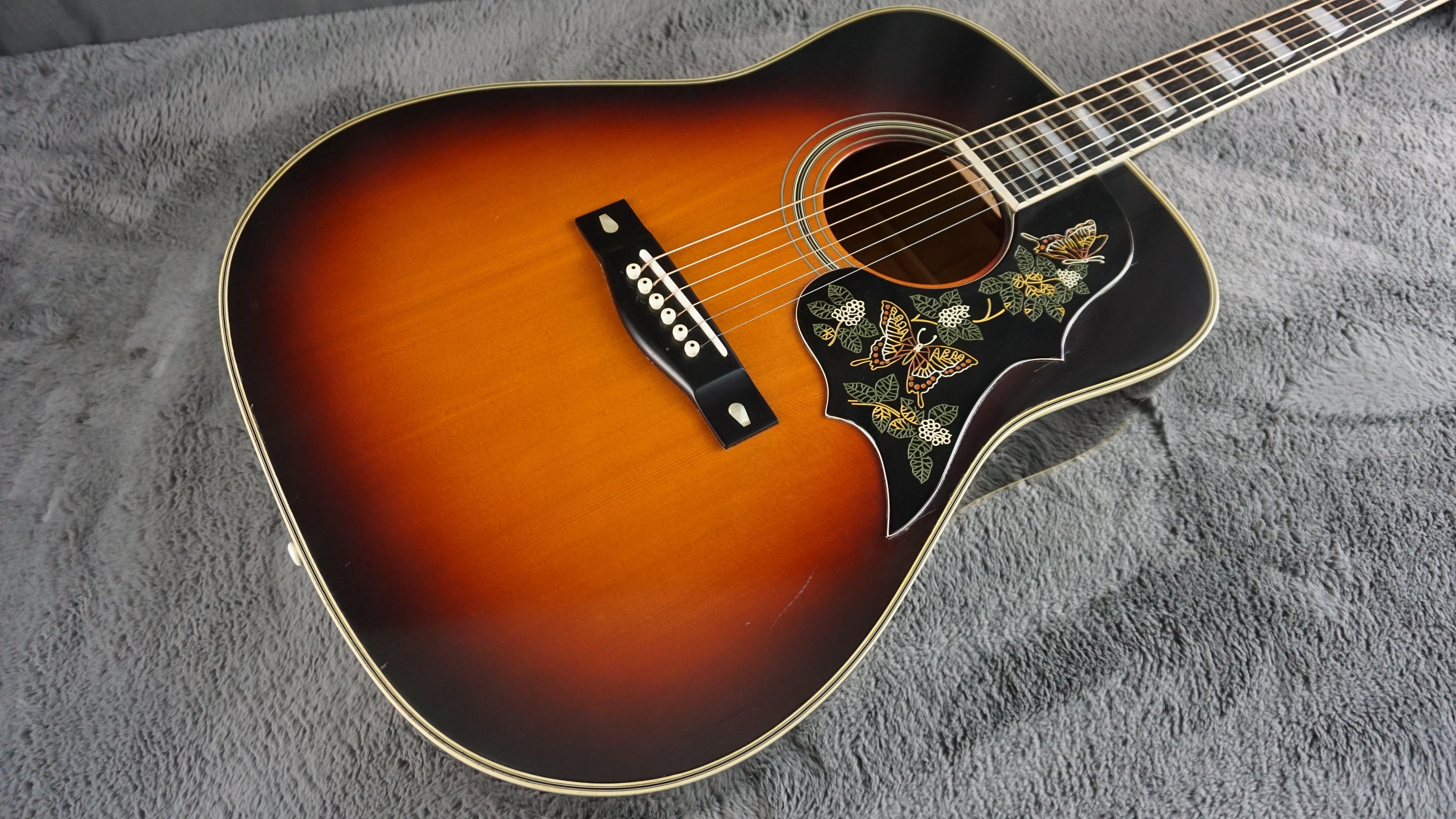 Yamaha L-8S Jumbo Acoustic Guitar MIJ Japan Vintage Sunburst w/ Original Hard Case