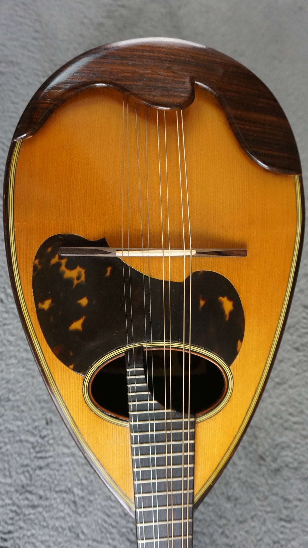 Kunishima NM8 Bowl Back Mandolin w/ Hard Case Vintage Japan