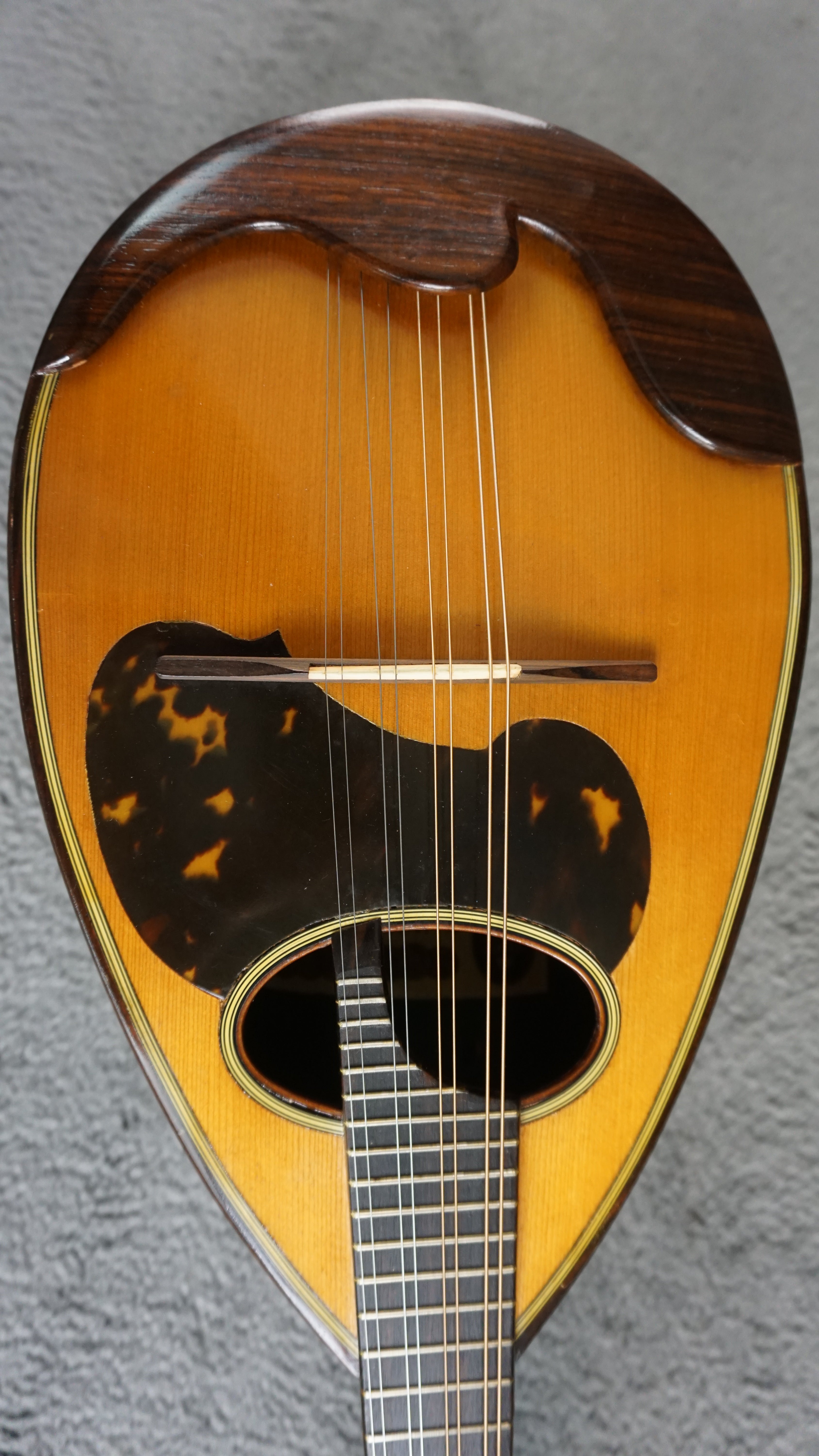 Kunishima NM8 Bowl Back Mandolin w/ Hard Case Vintage Japan