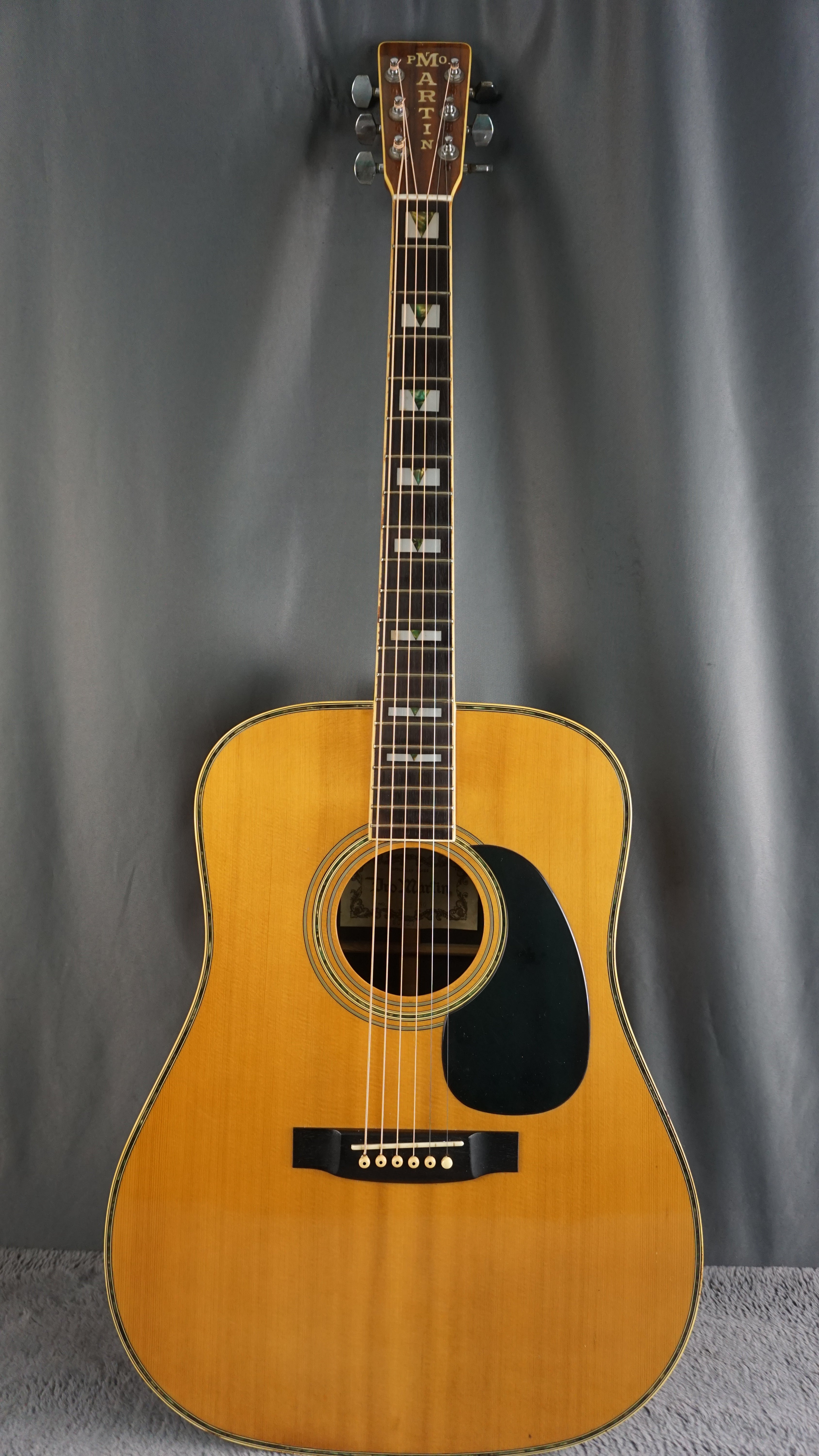 Pro Martin W-250 Vintage MIJ Dreadnought Acoustic Guitar w/ Gig Bag