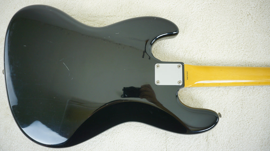 1984–1987 Fender Japan JB62 '62 Reissue Jazz Bass Black Fujigen