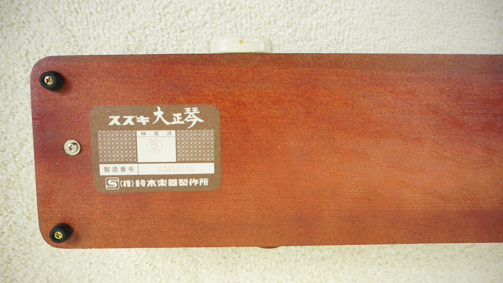 Suzuki Taishogoto Nagoya Harp Acoustic String Instrument w/ Original Case Japan