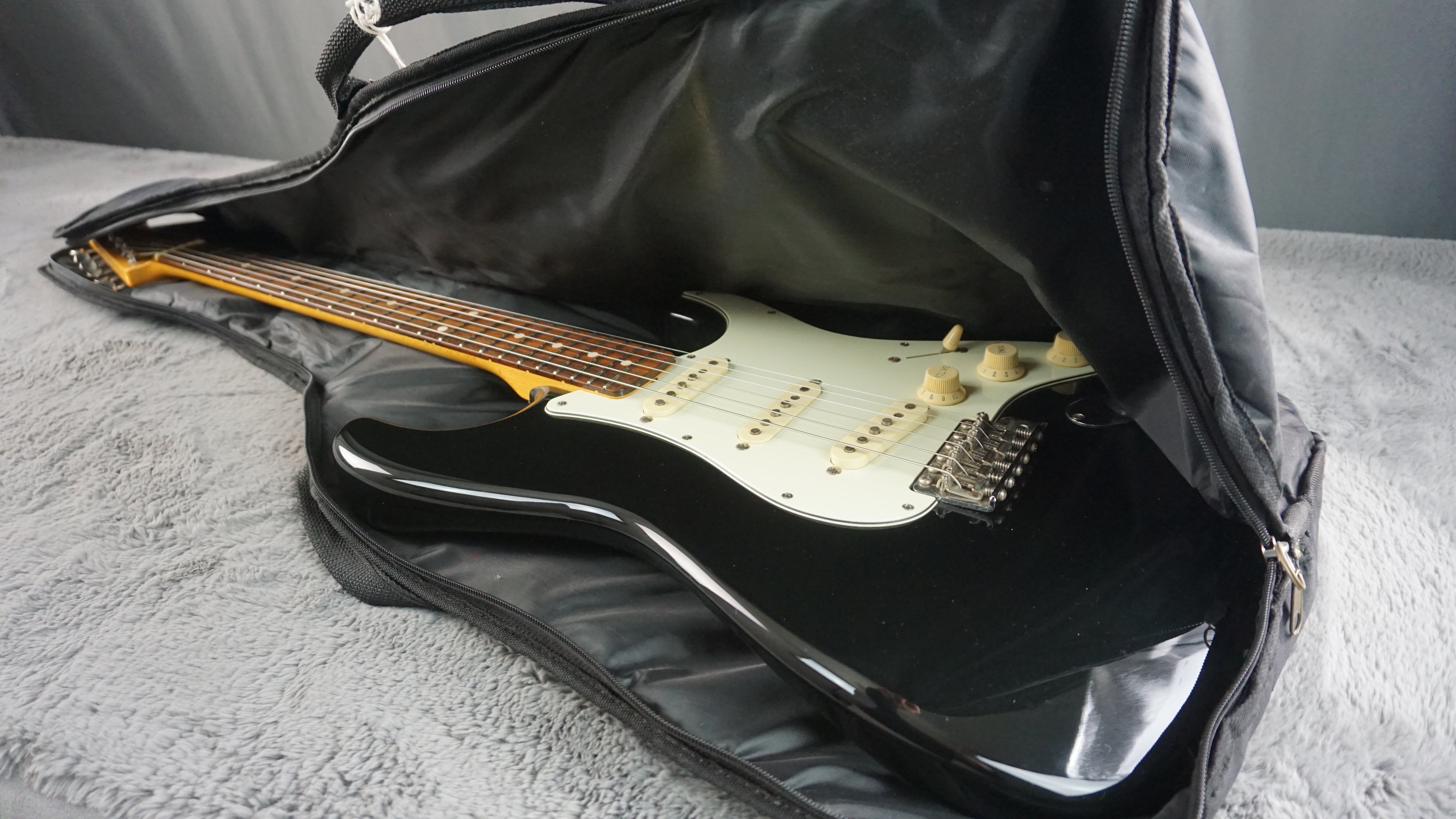 Fender Japan ST62-TX Stratocaster Black Crafted in Japan CIJ 2015 Texas Special Pickups