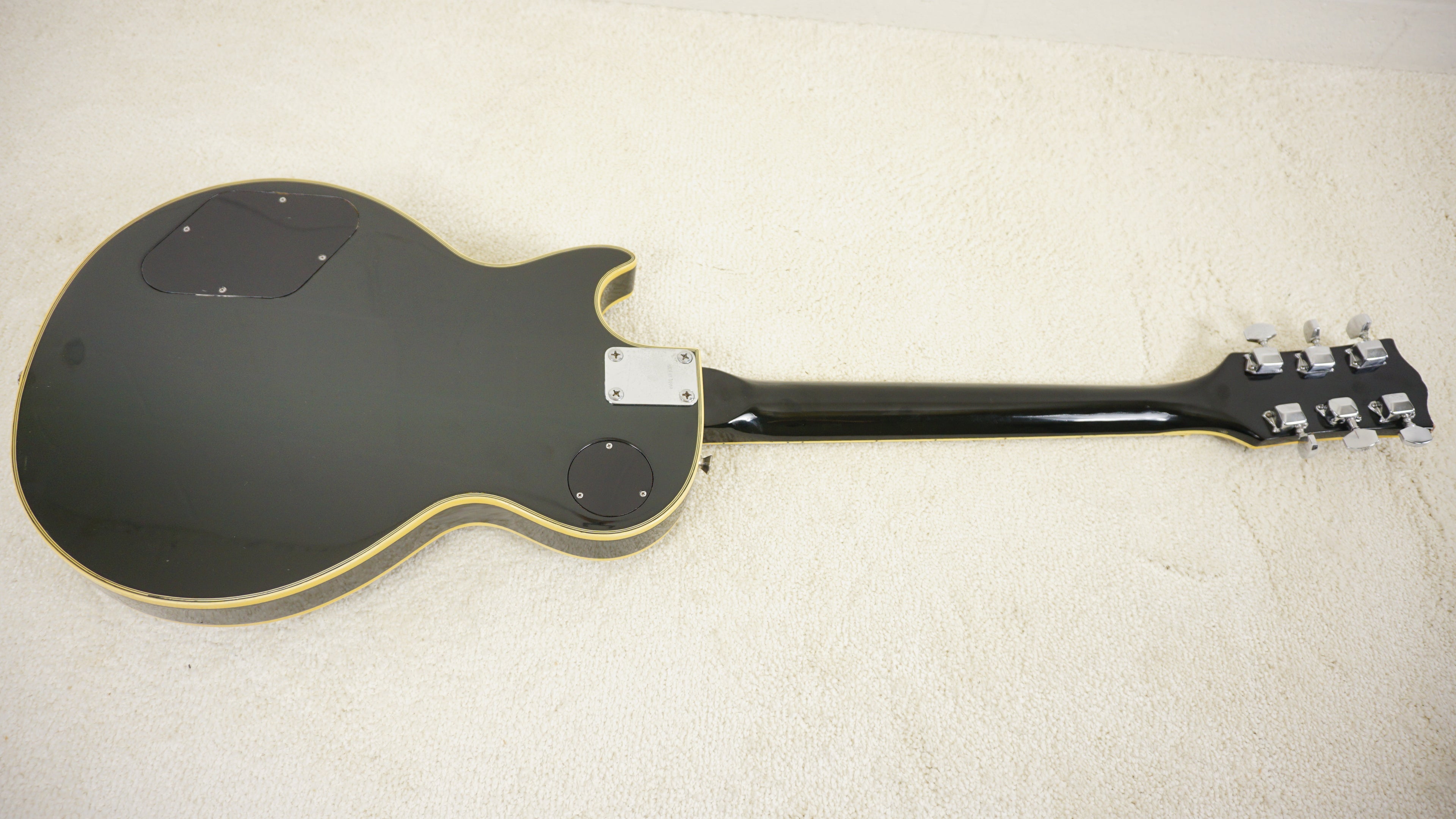 Vintage Lawsuit Single Cut Electric Guitar Black MIJ Japan
