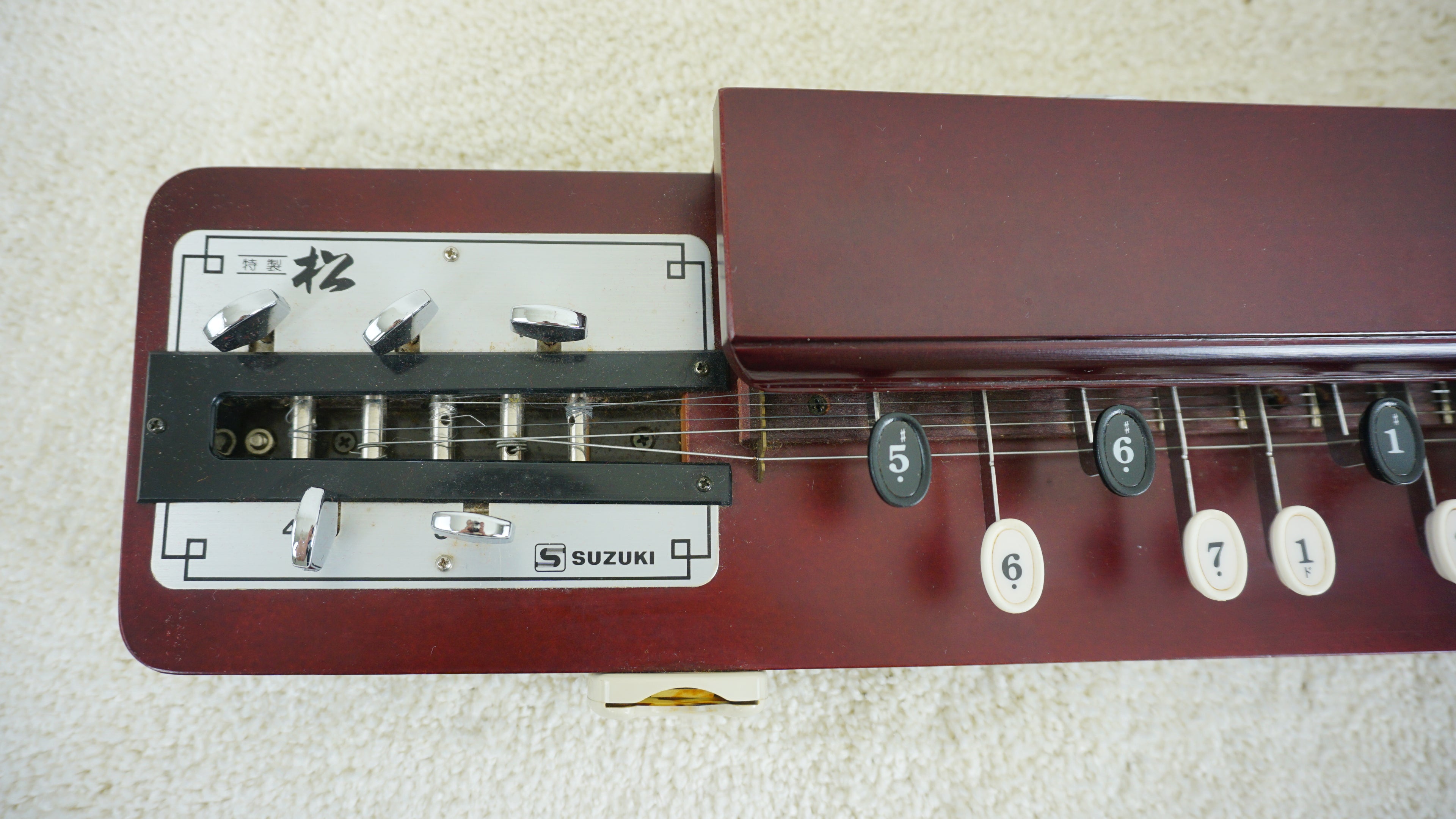 Suzuki Taishogoto Nagoya Harp Acoustic String Instrument w/ Original Case Japan