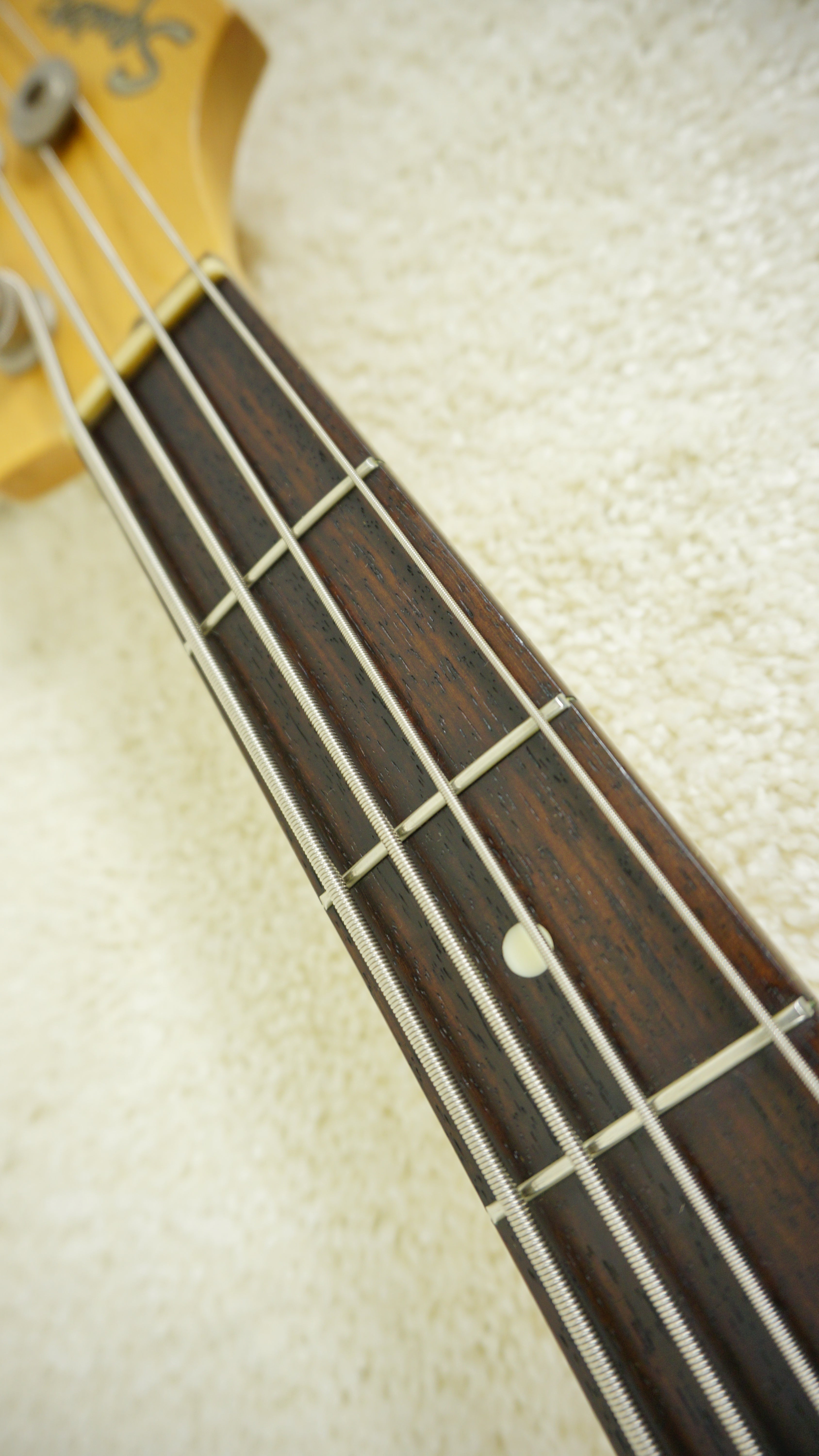 1993 Squier Silver Series Jazz Bass MIJ 3-Tone Sunburst Fujigen Japan