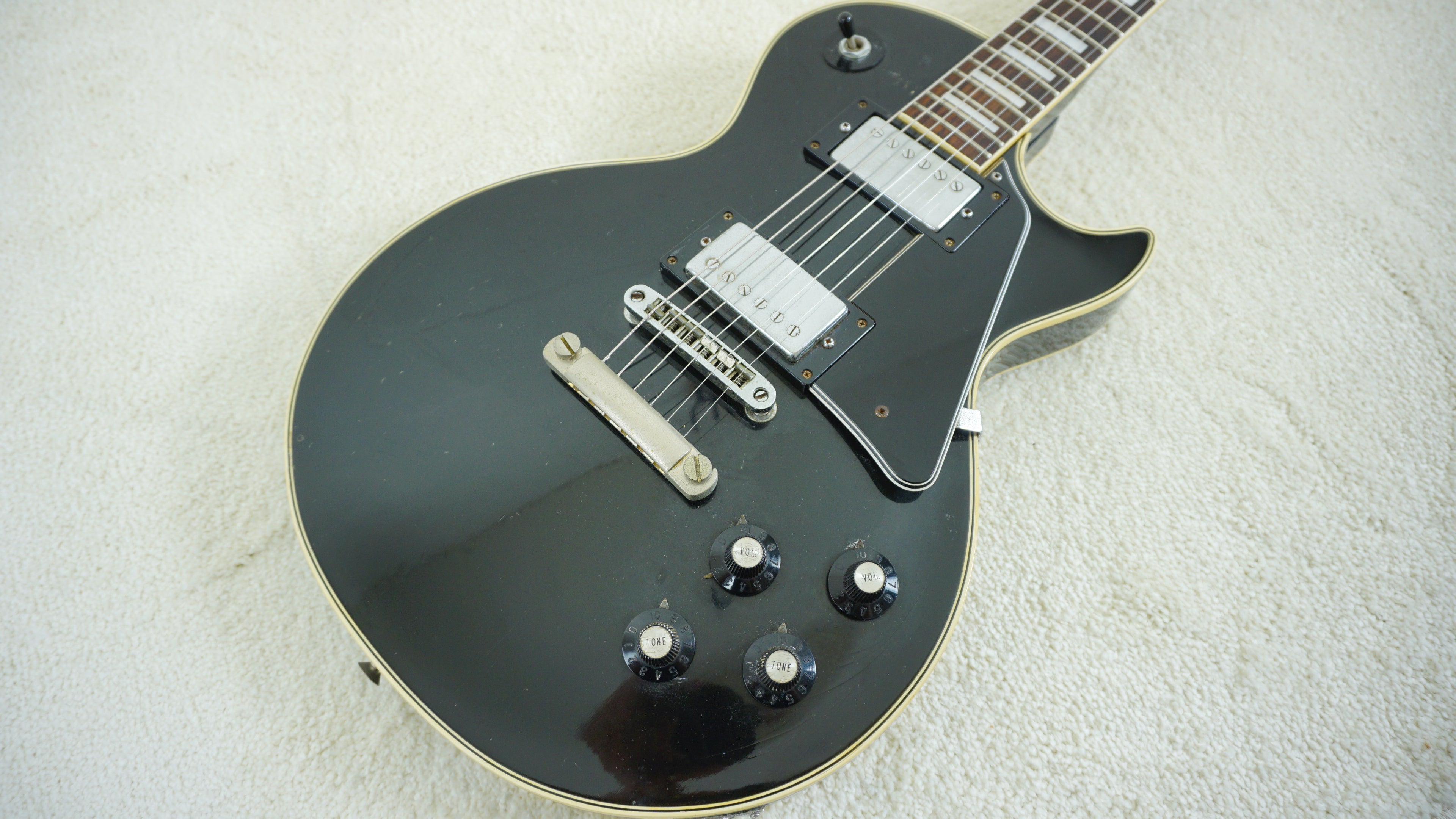 Greco EG-360B - Black Japan Single Cut Electric Guitar