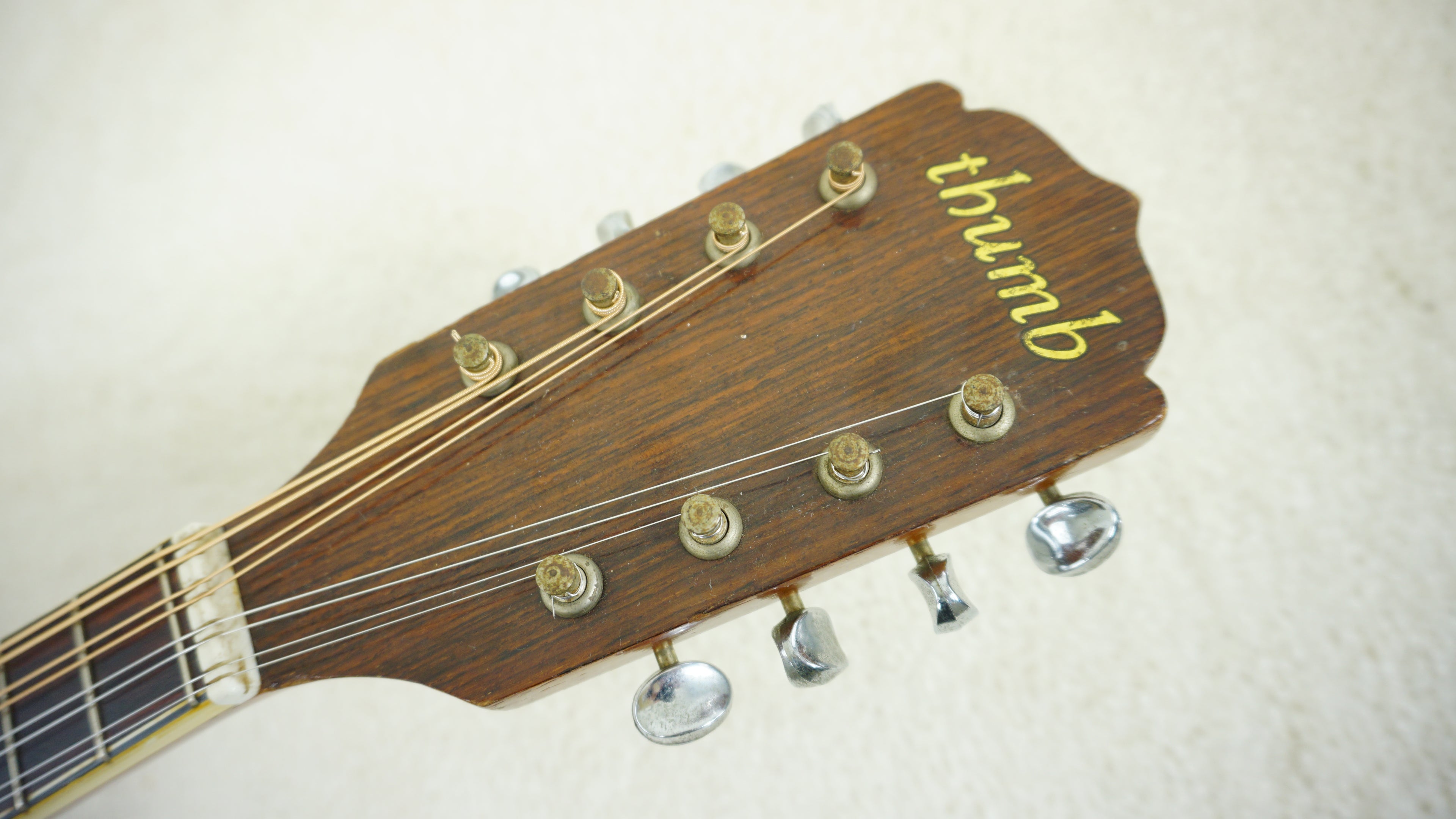 Thumb Mandolin Japan Mandolin - Natural - Neck Heel Repair
