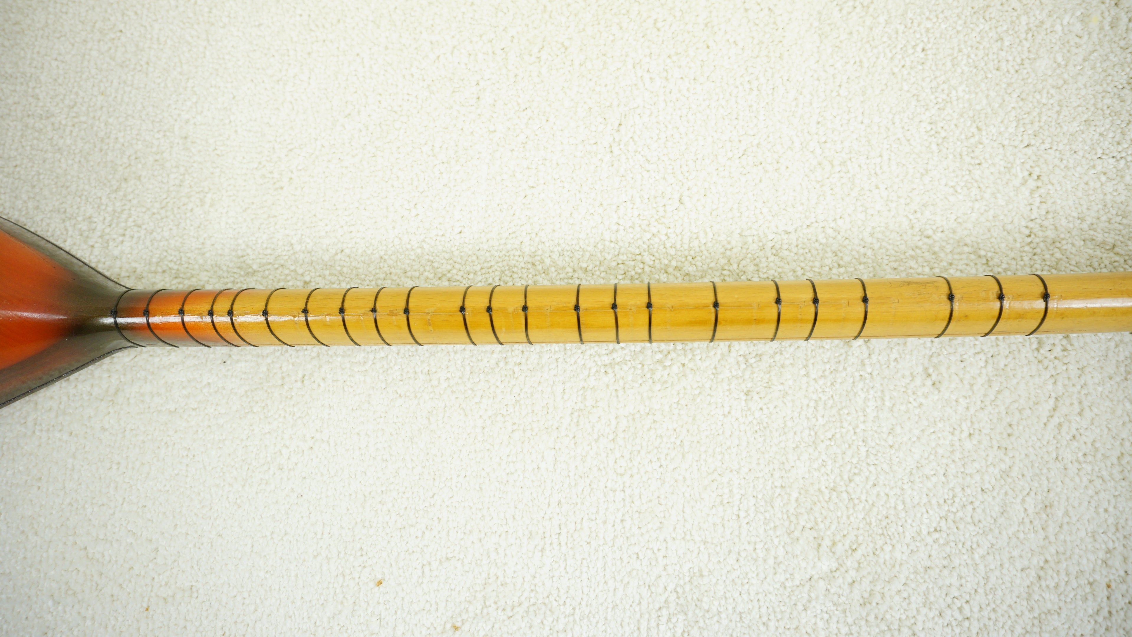 Nida Turkish Baglama Saz Long Neck Folk Lute w/ Gig Bag