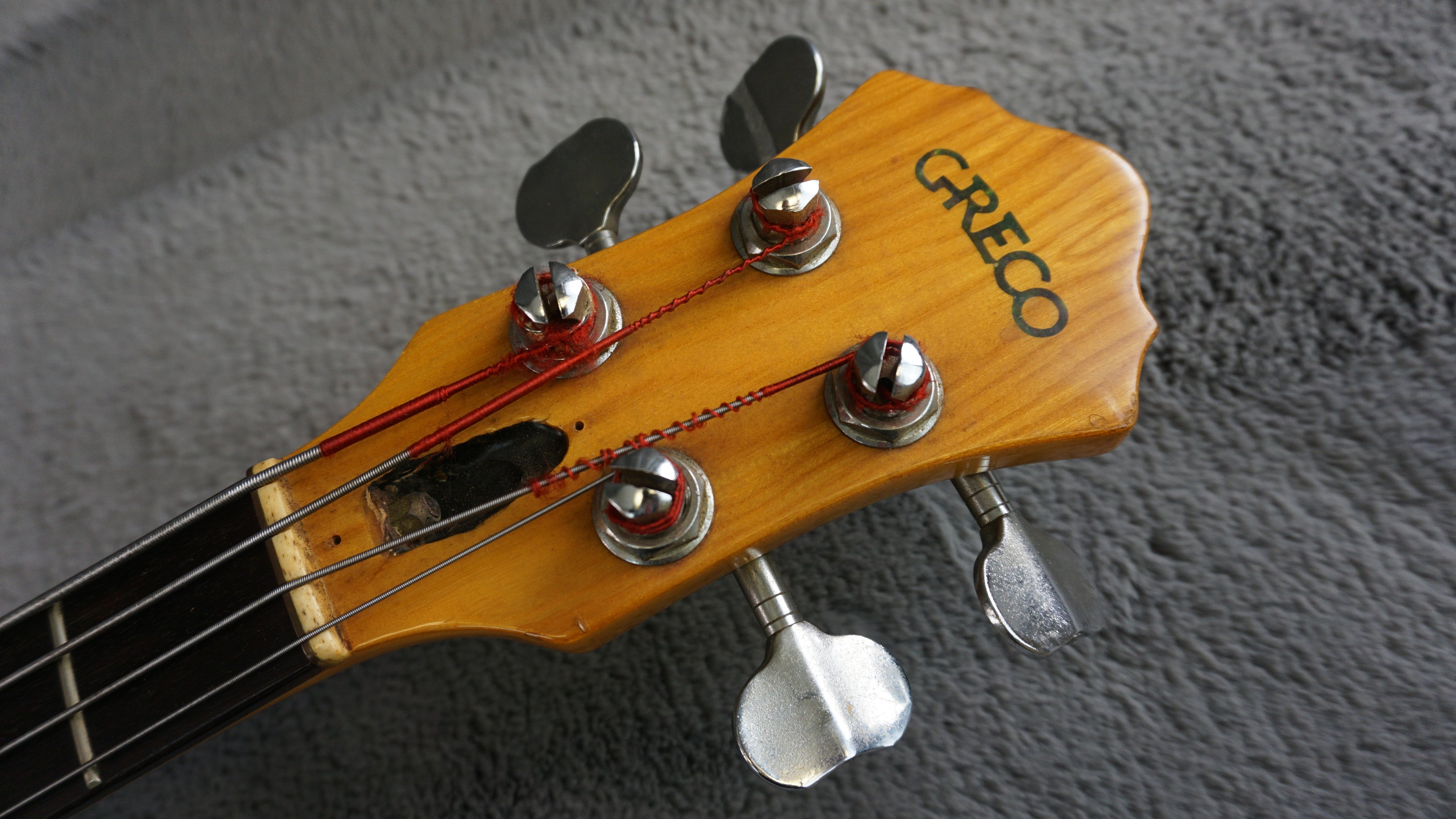 Greco GOB-900 Bass Made in Japan Natural Ash Neck-Through Bass