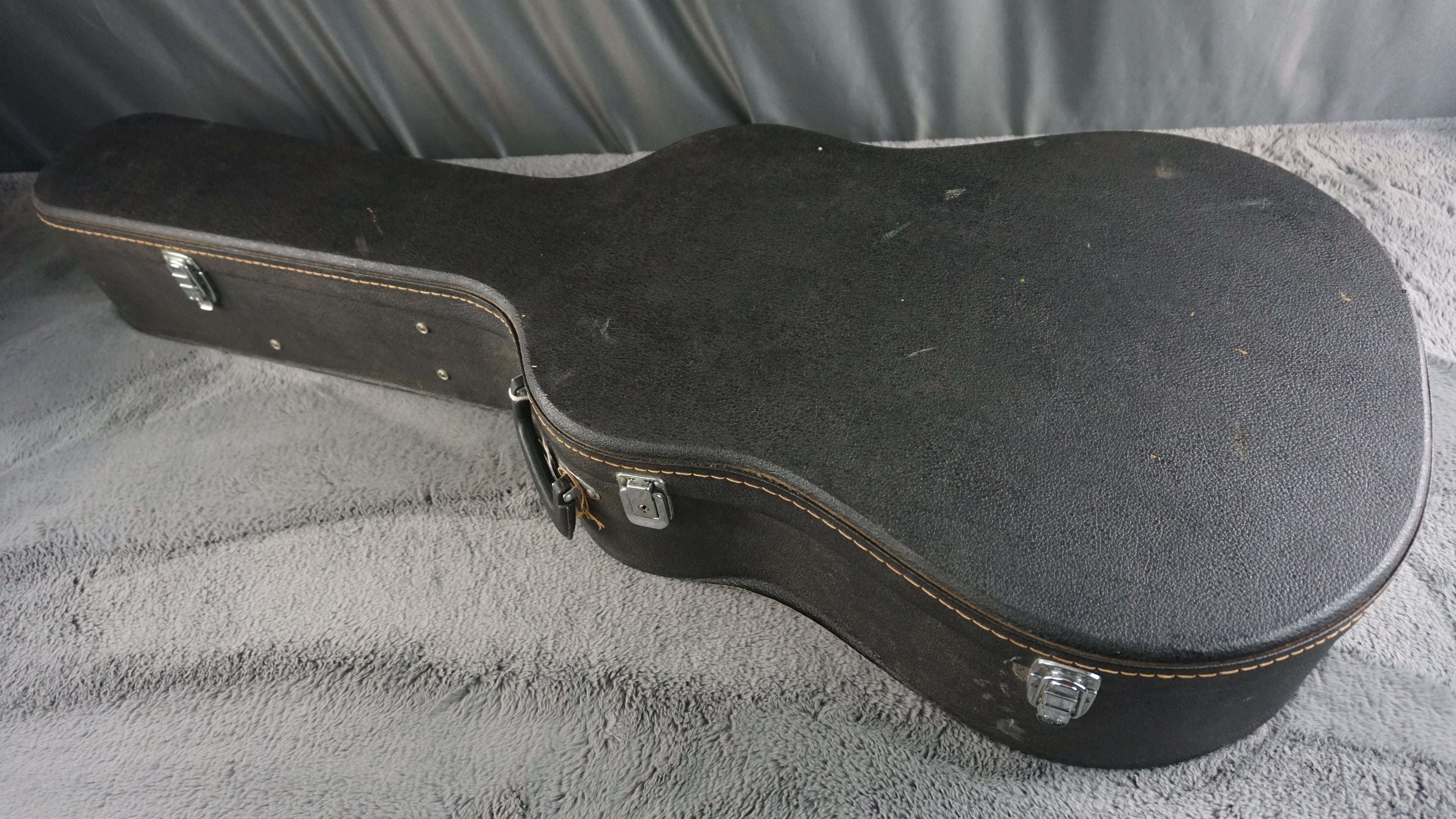 Three S W-300D Vintage Japanese Dreadnought Acoustic Guitar w/ OHSC Nagoya Japan