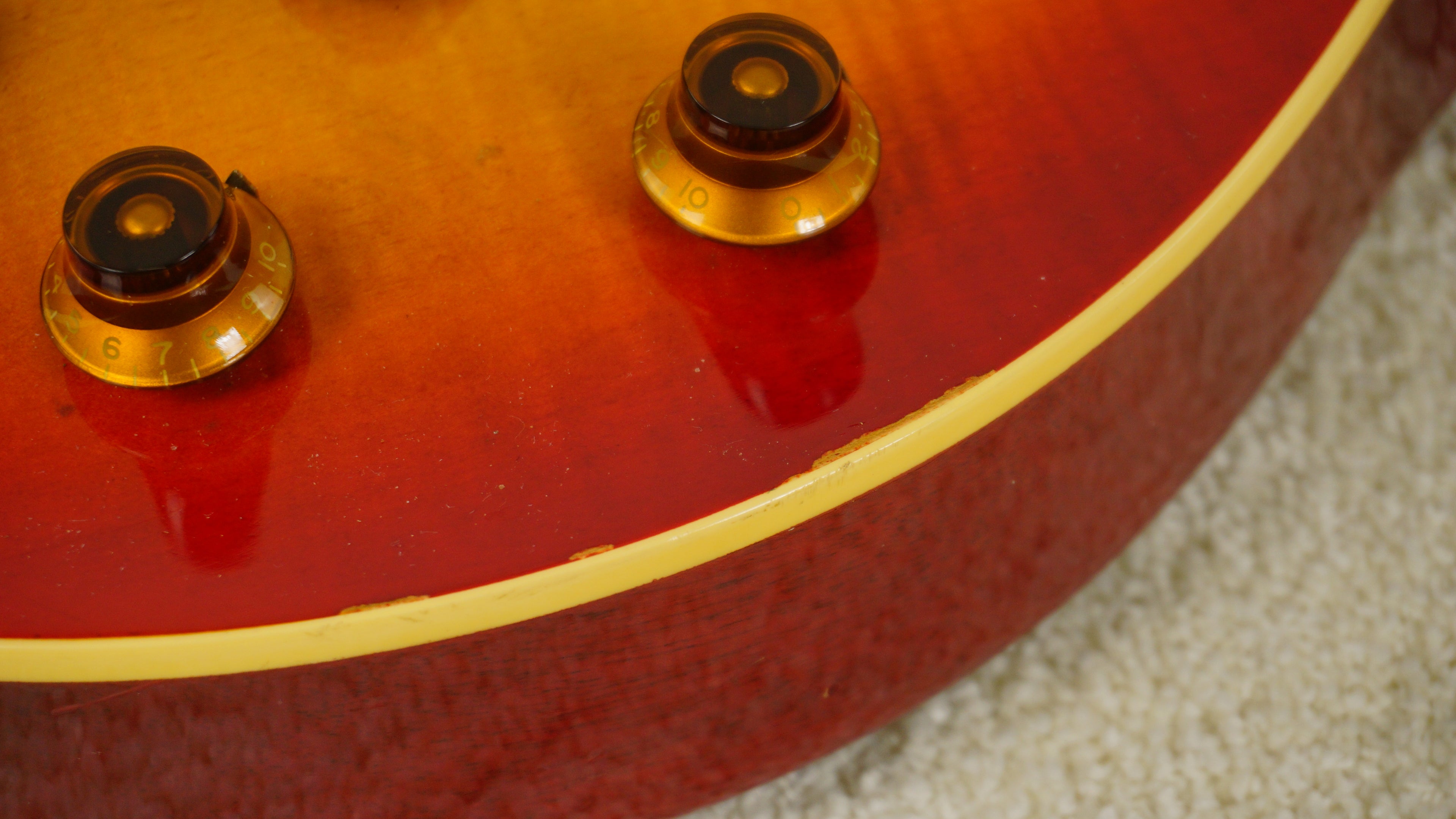 Tokai Love Rock LS-70 1994 - Quilted Top Cherry Sunburst Japan