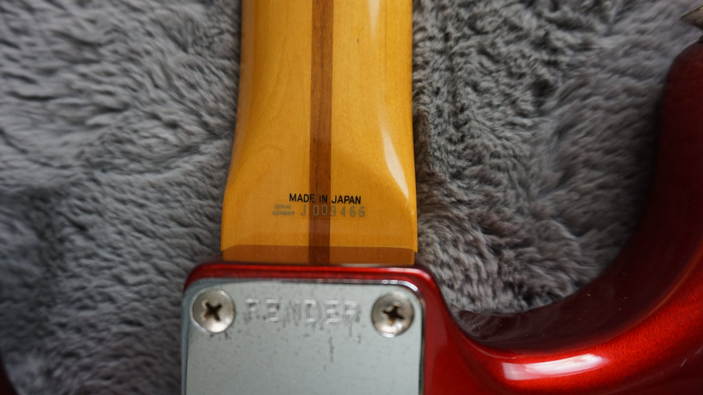 Fender Japan ST57-500 Stratocaster 1989 Candy Apple Red
