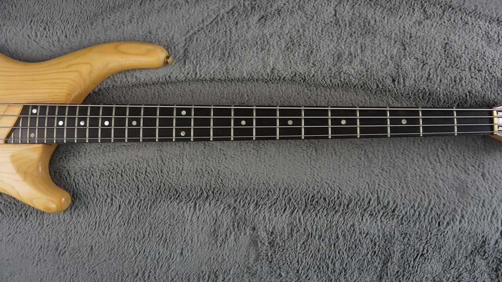 Greco Phoenix Bass MIJ Neck Through Bass Natural Finish Vintage Japan
