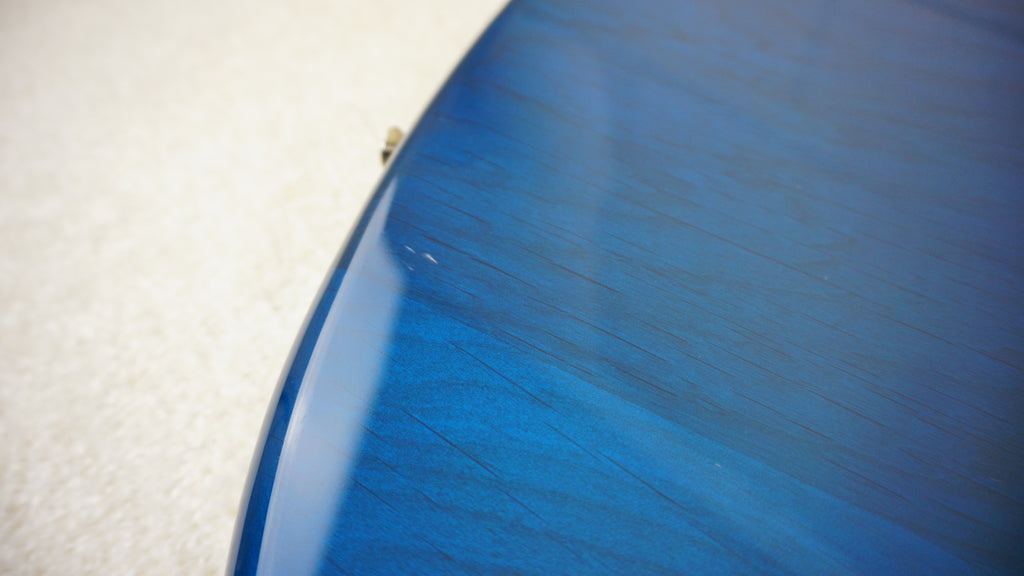 Fender Japan Jazz Bass 62 Reissue PJ Pickups - Badass Bridge - Translucent Blue - Matching Headstock