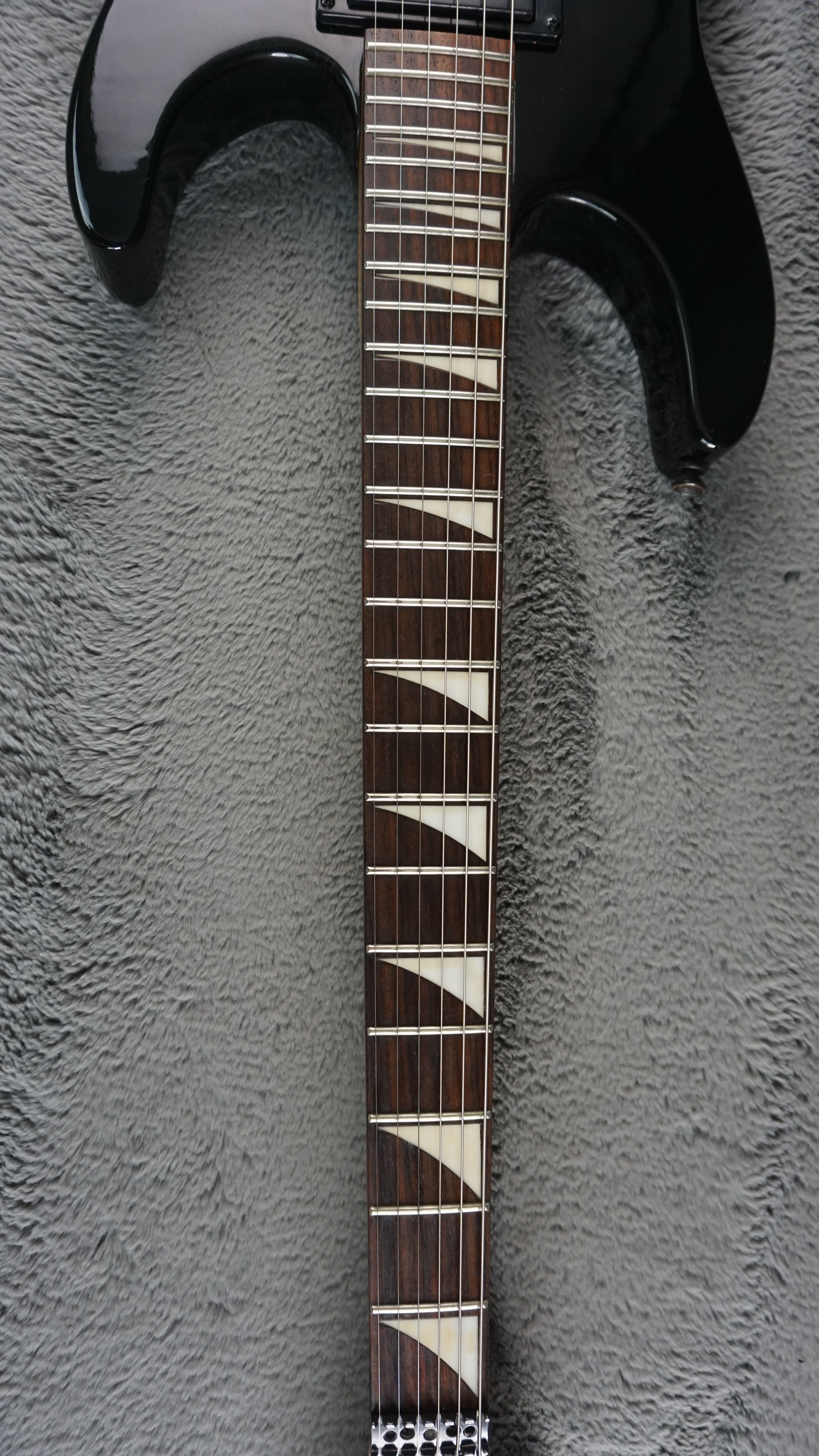 Vester Maniac Super Strat MIJ Floyd Rose Style Black HH