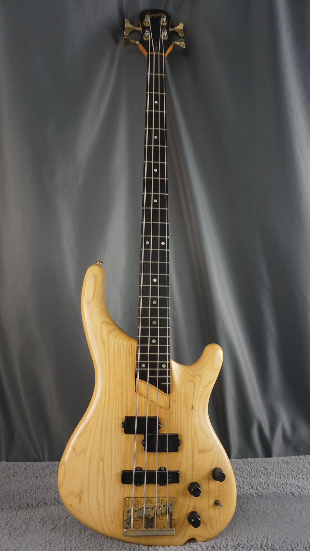 Greco Phoenix Bass MIJ Neck Through Bass Natural Finish Vintage Japan