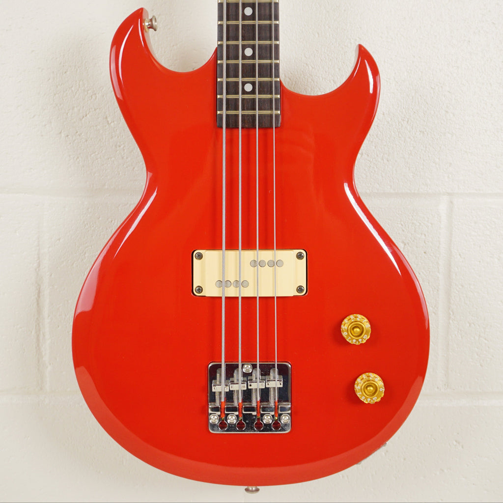 1982 Aria Pro II CSB-380 Cardinal Series Bass Red MIJ