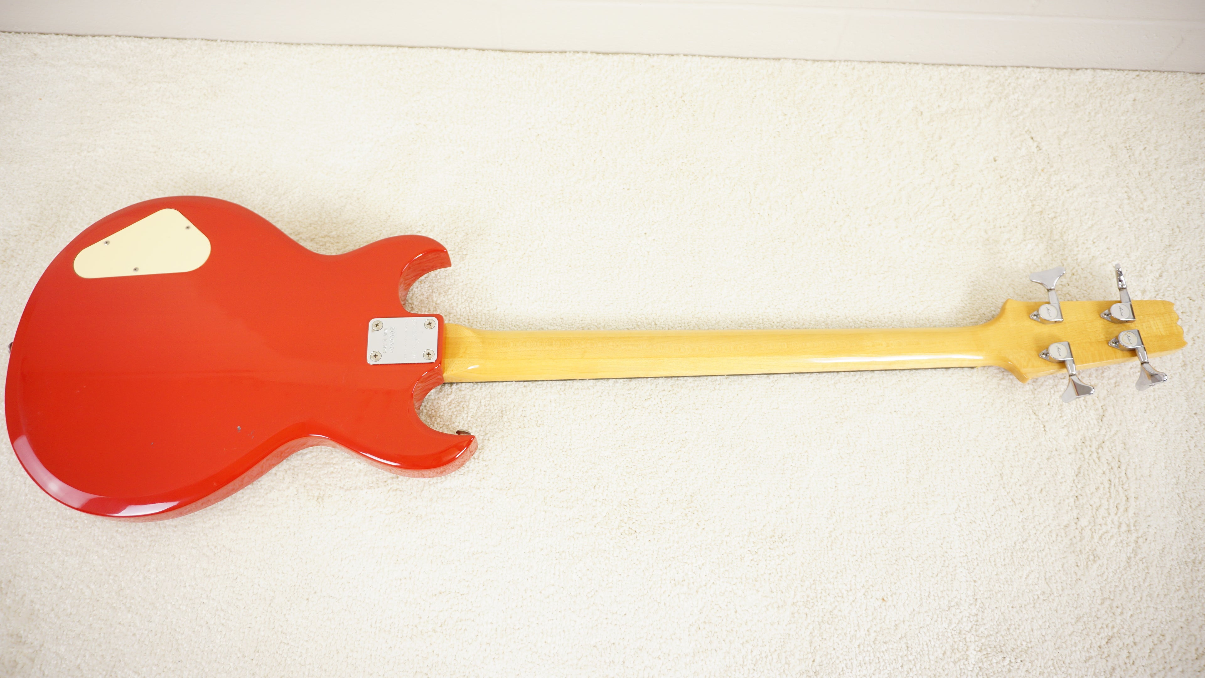 1982 Aria Pro II CSB-380 Cardinal Series Bass Red MIJ