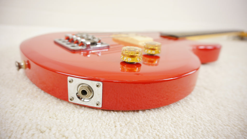 1982 Aria Pro II CSB-380 Cardinal Series Bass Red MIJ