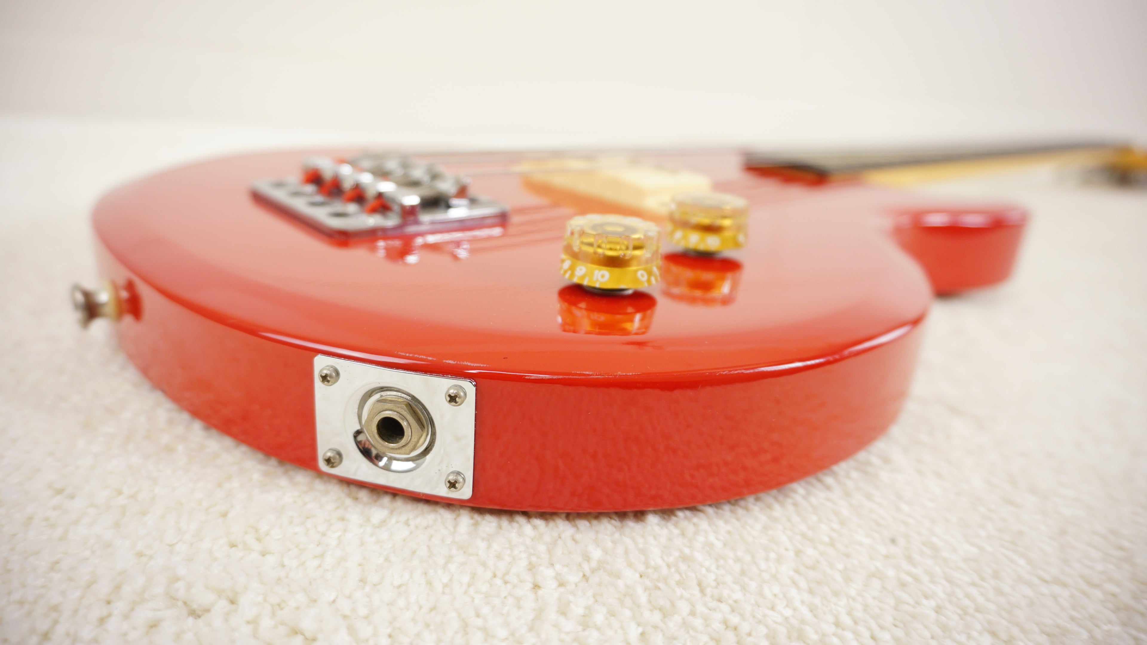1982 Aria Pro II CSB-380 Cardinal Series Bass Red MIJ