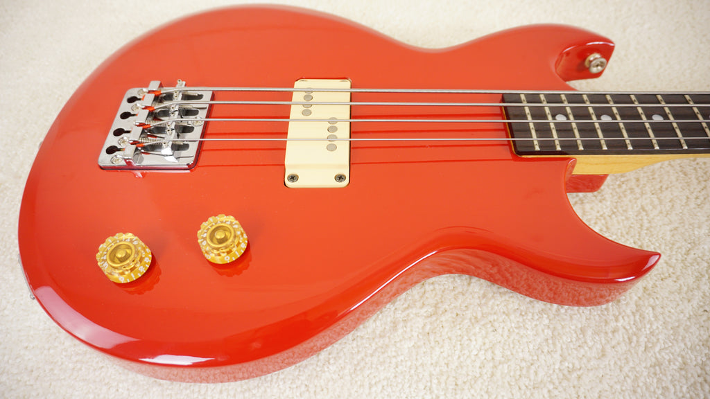 1982 Aria Pro II CSB-380 Cardinal Series Bass Red MIJ