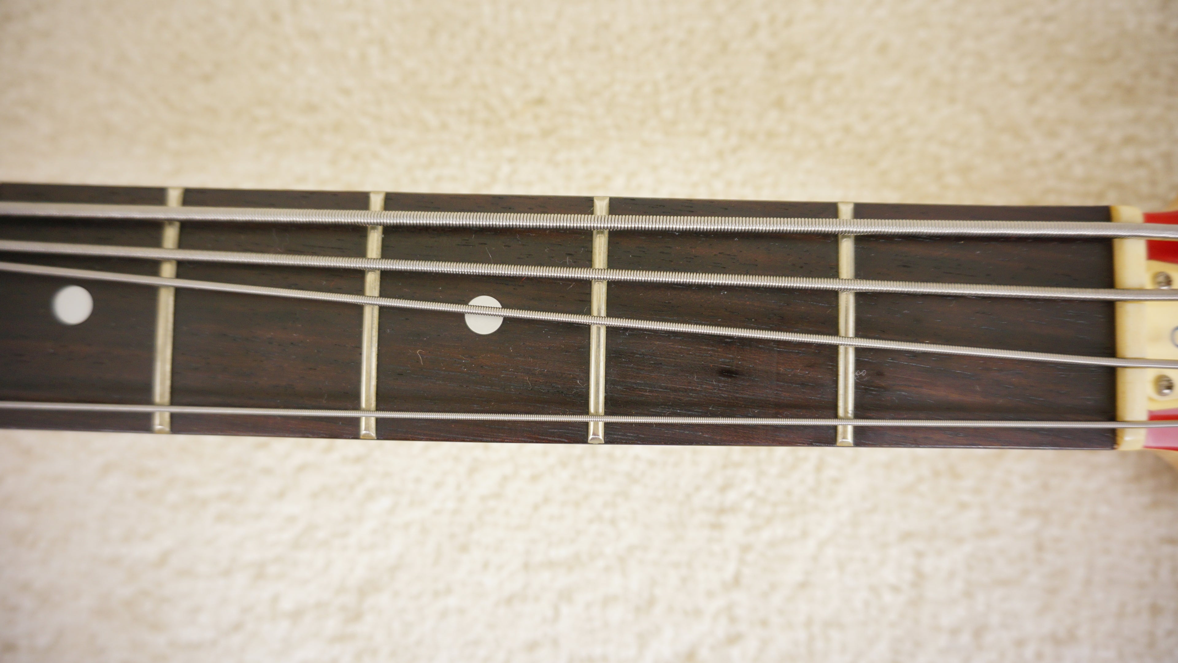 1982 Aria Pro II CSB-380 Cardinal Series Bass Red MIJ