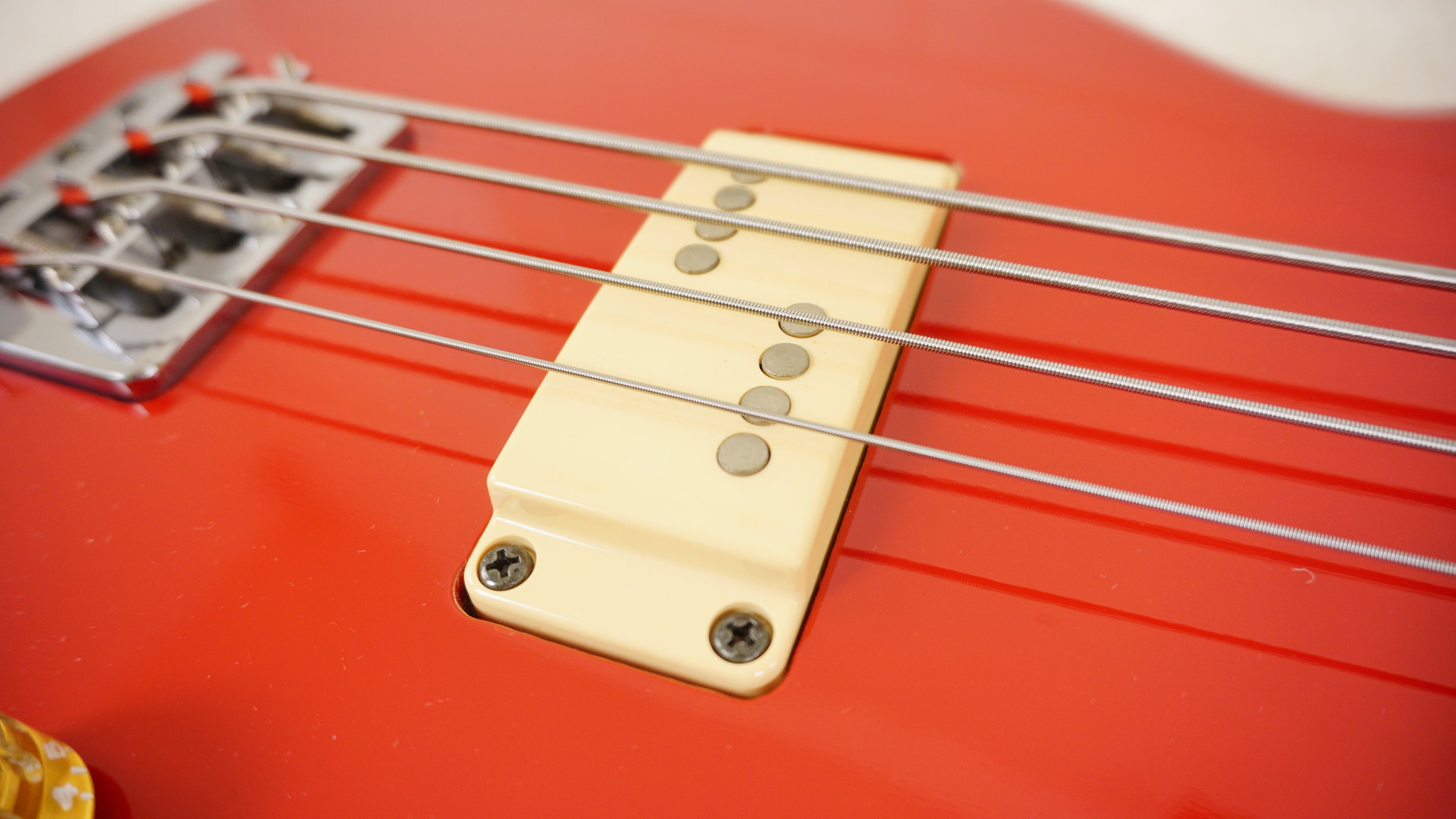 1982 Aria Pro II CSB-380 Cardinal Series Bass Red MIJ