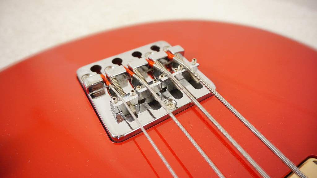 1982 Aria Pro II CSB-380 Cardinal Series Bass Red MIJ