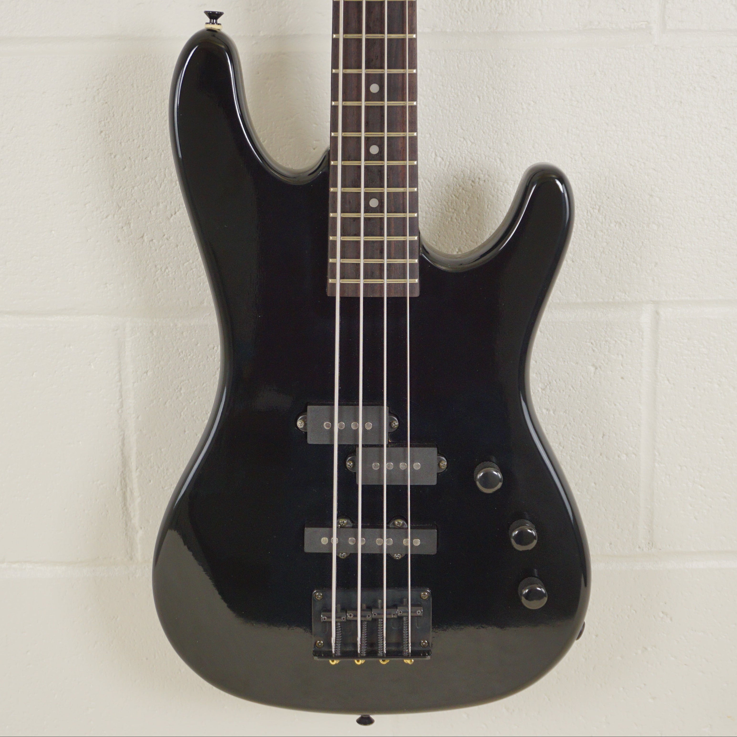 Aria Pro II JPJ-400/B Diamond Series Bass MIJ Black 1980s