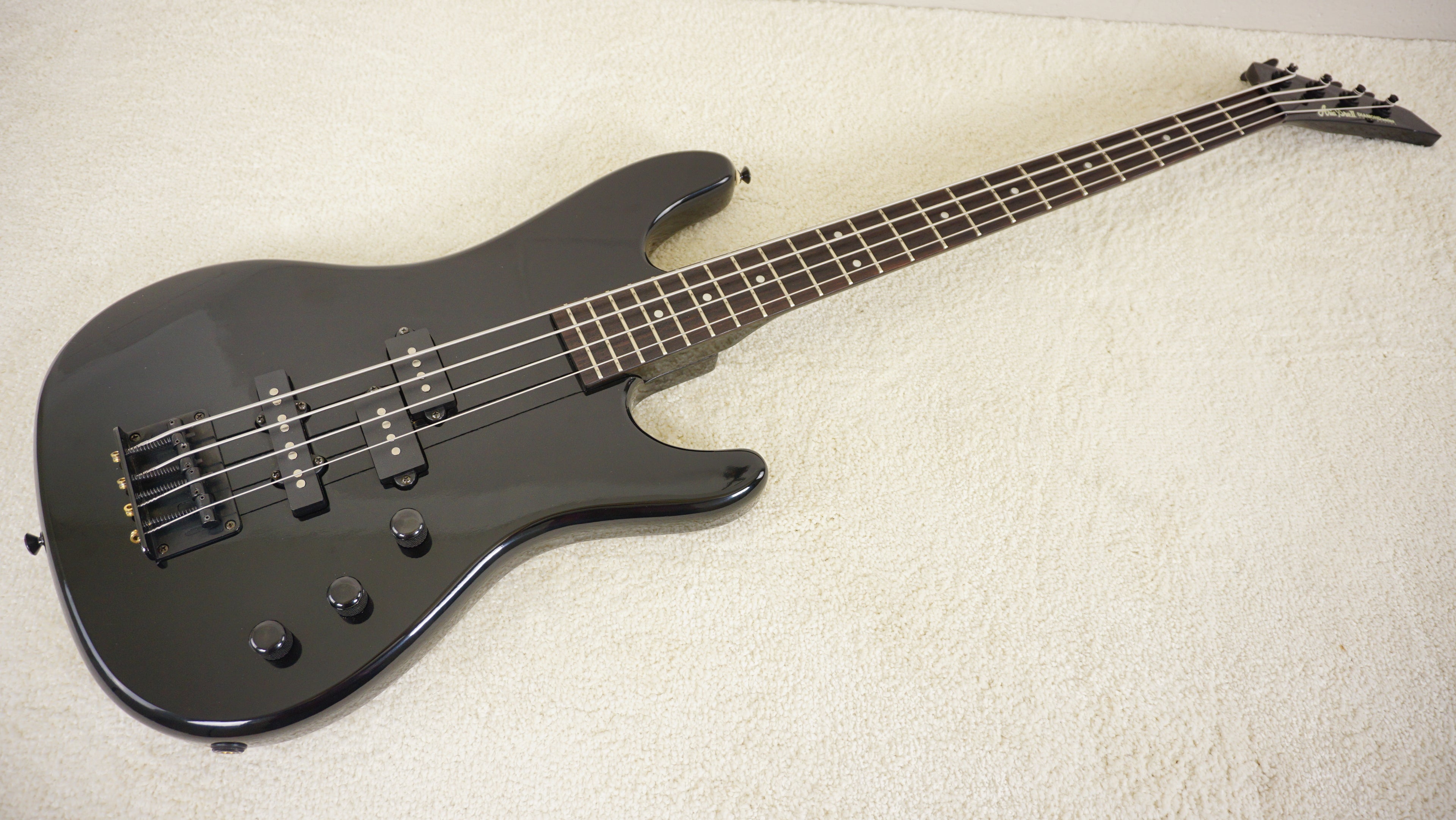 Aria Pro II JPJ-400/B Diamond Series Bass MIJ Black 1980s